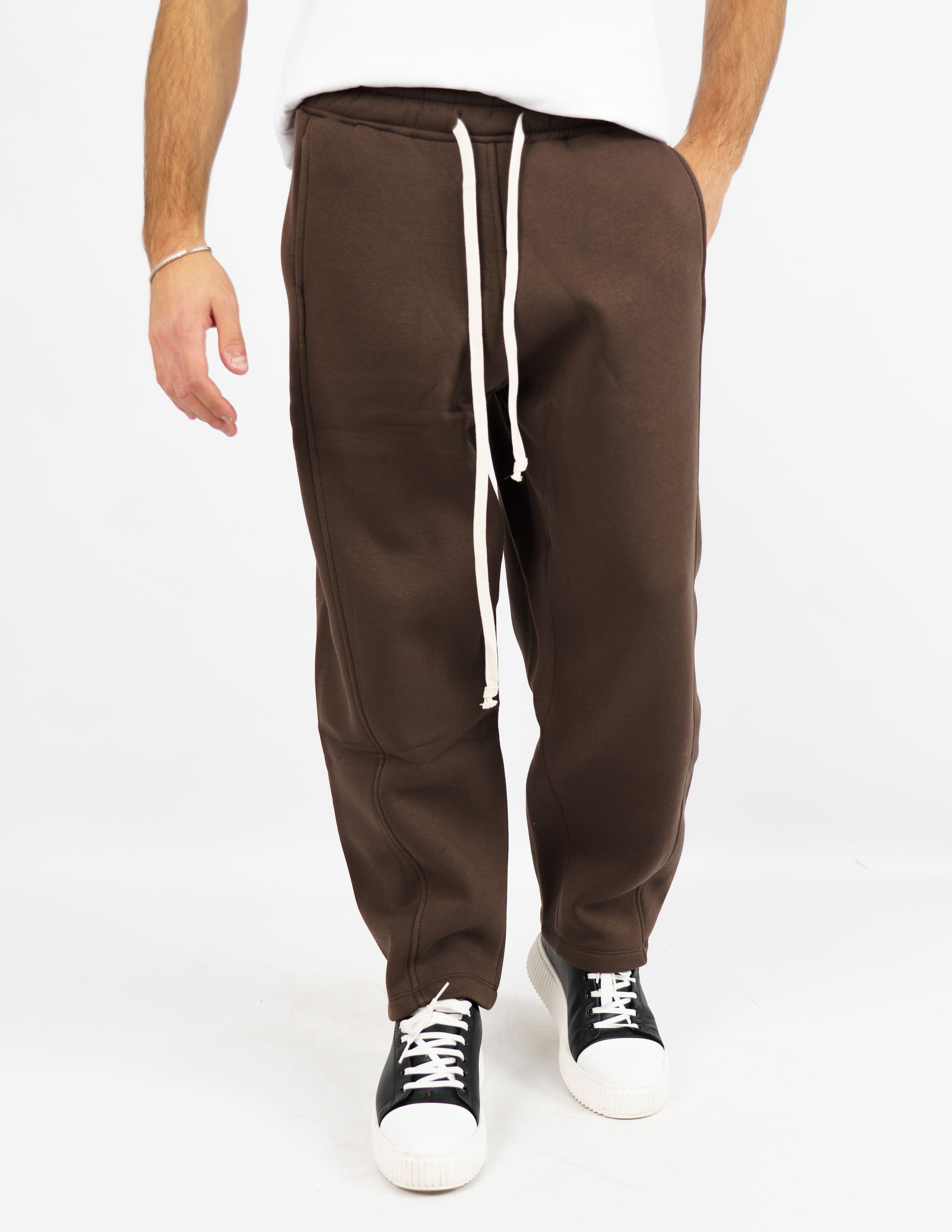 Pantalone di tuta felpato baloon