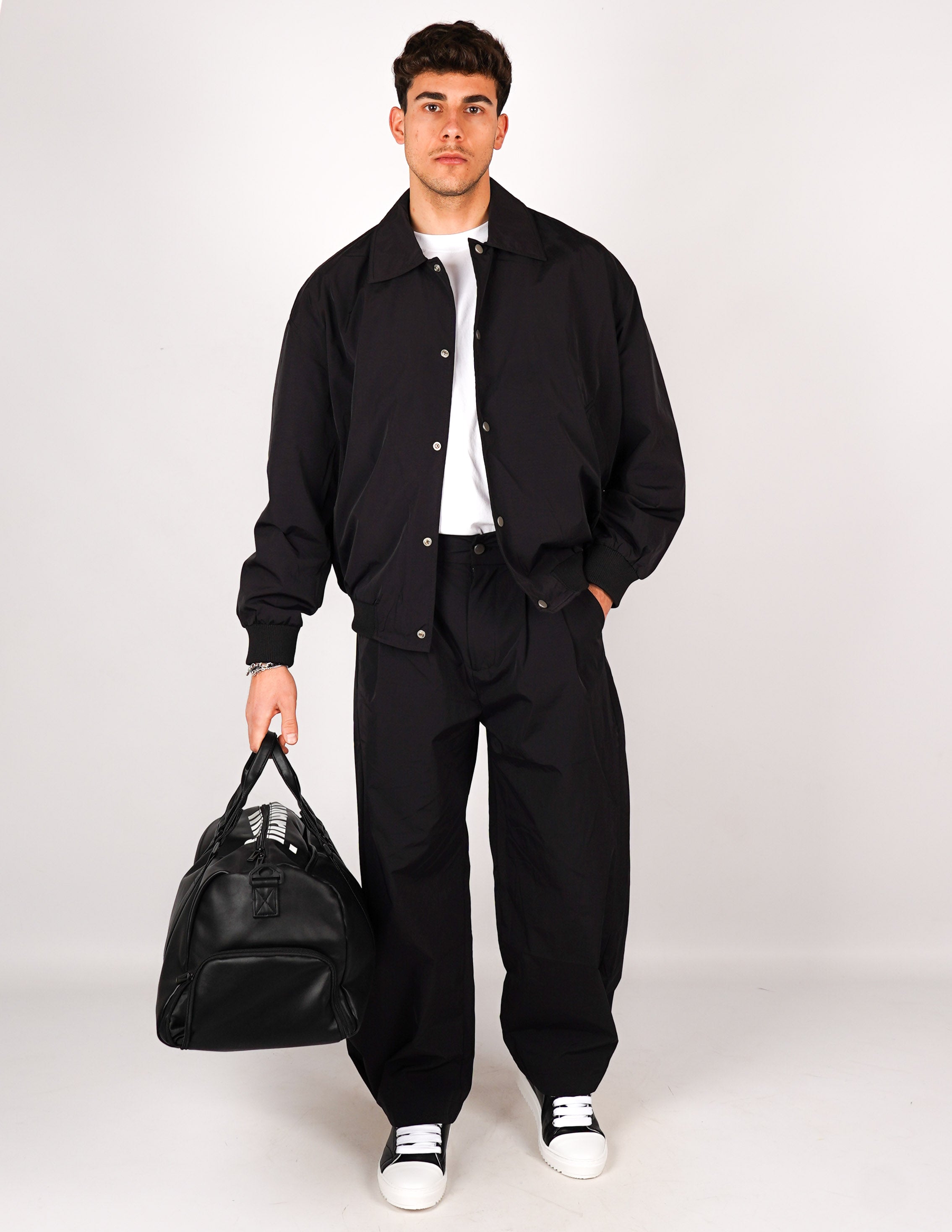 COORDINATO TINTA UNITA GIACCA+PANTALONE