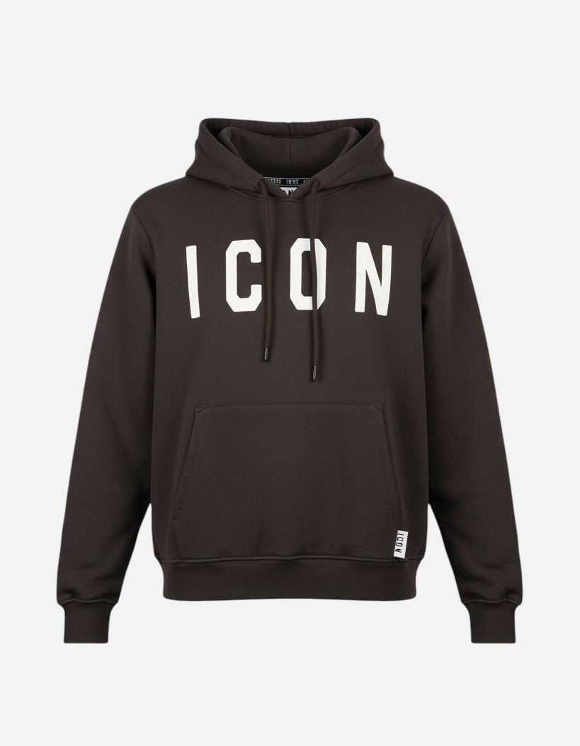 FELPA ICON CON CAPPUCCIO