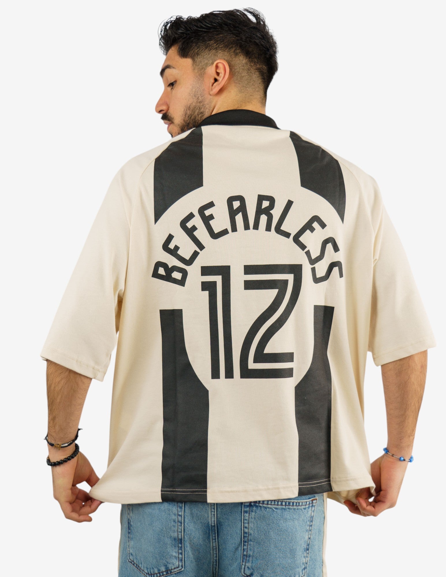 polo over con stampa