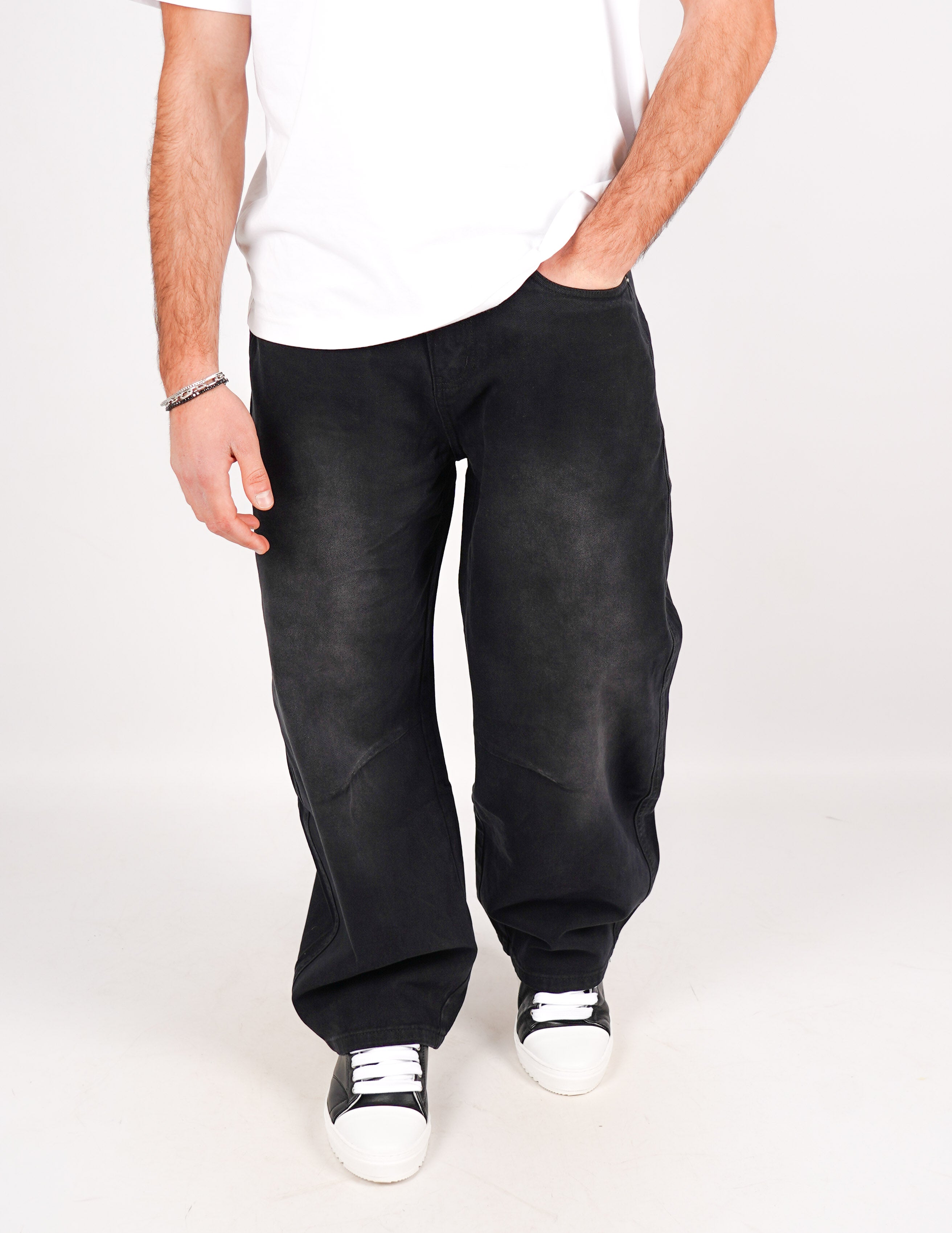 jeans baggy fit baloon
