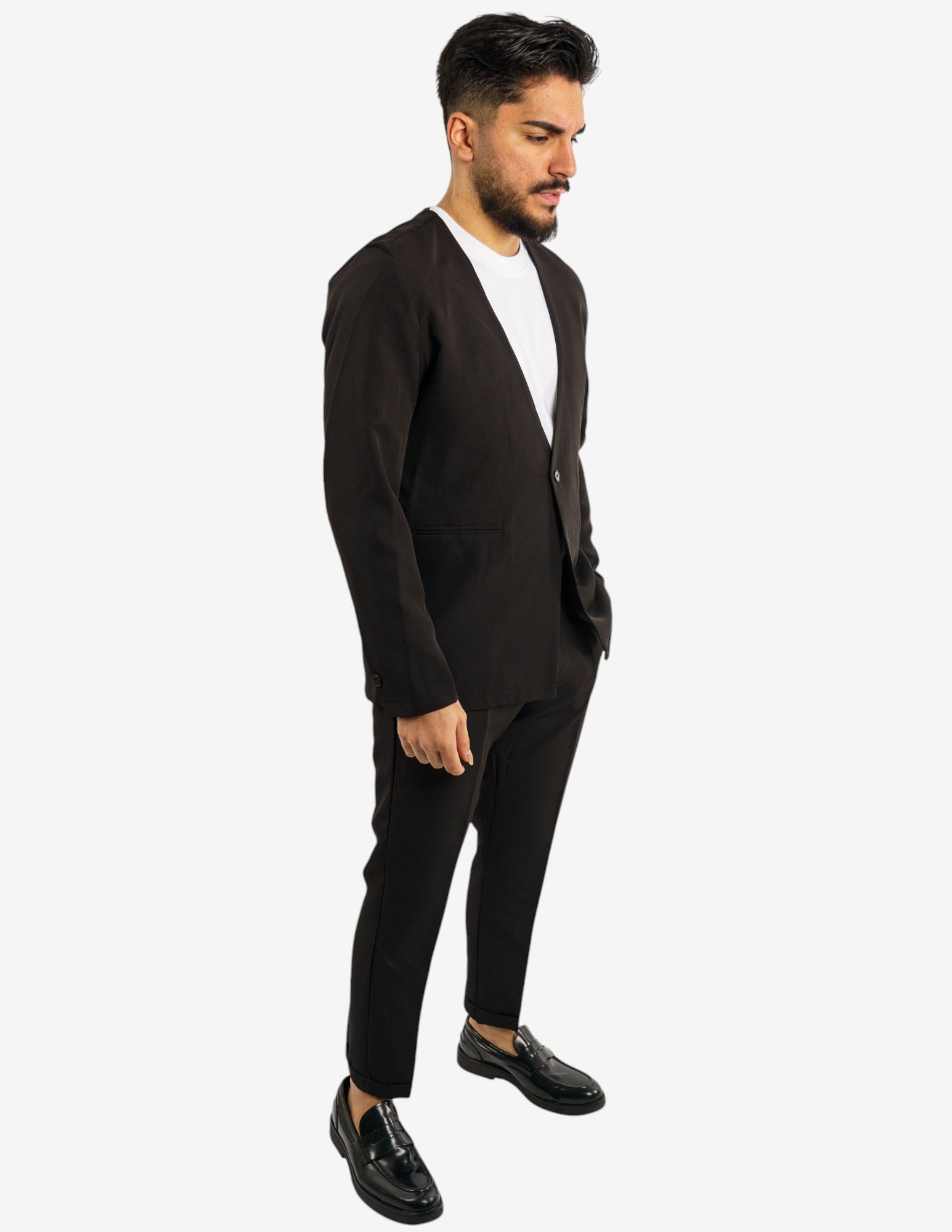 abito monopetto casual