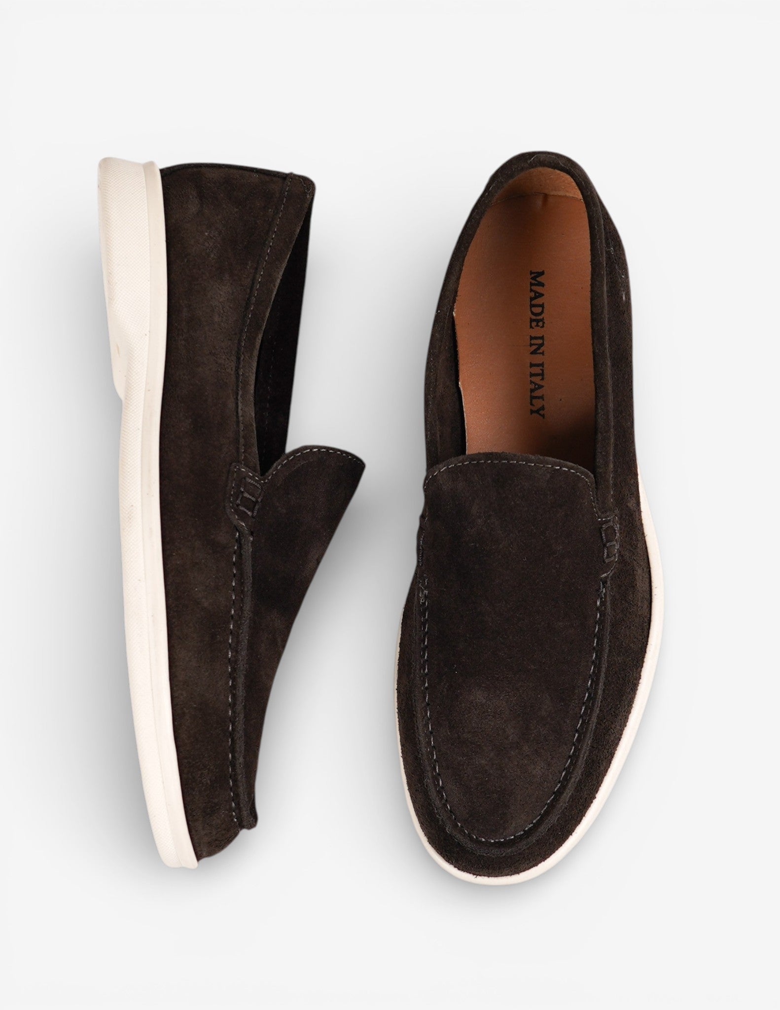 mocassino loafers in camoscio