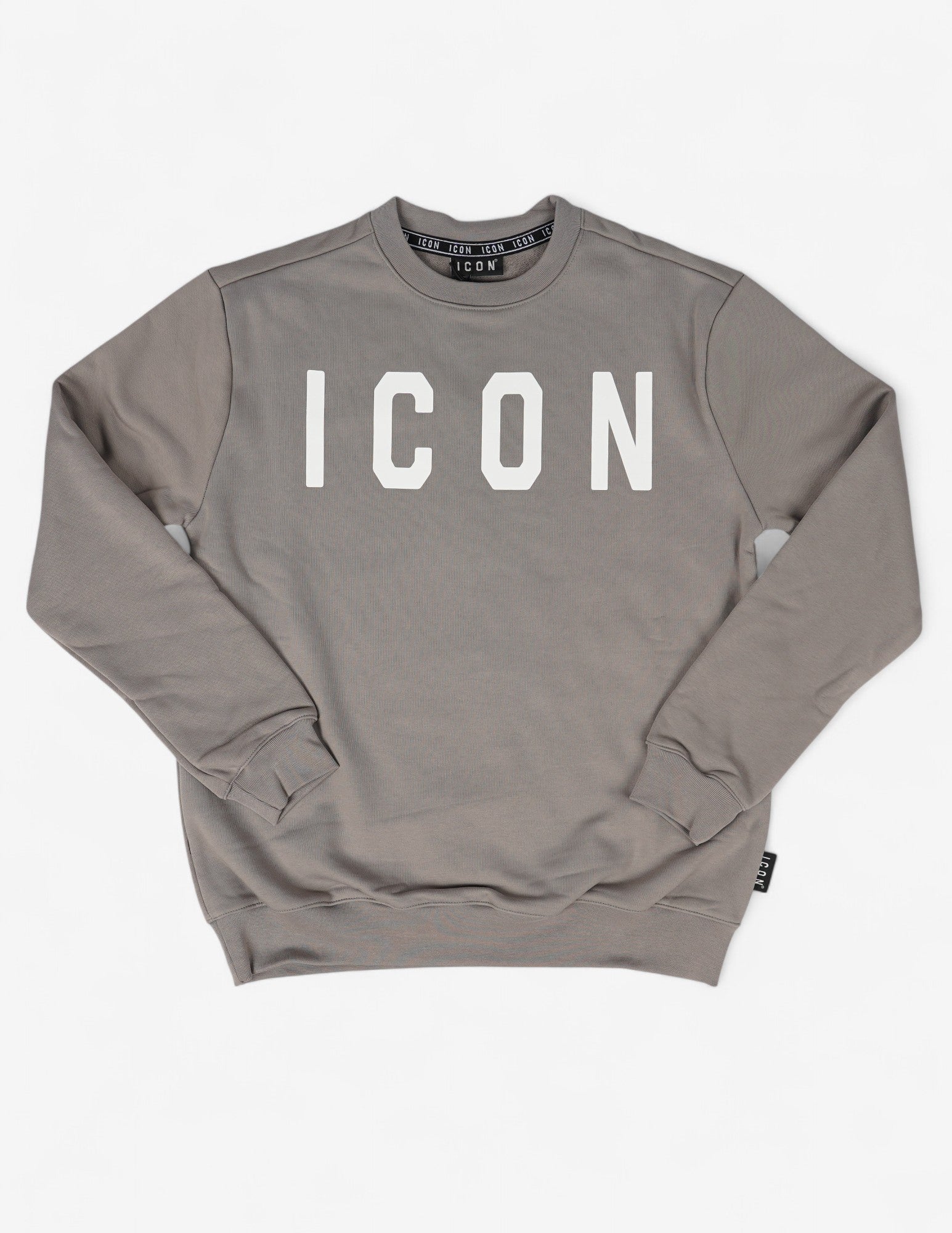 Felpa girocollo logo "ICON"