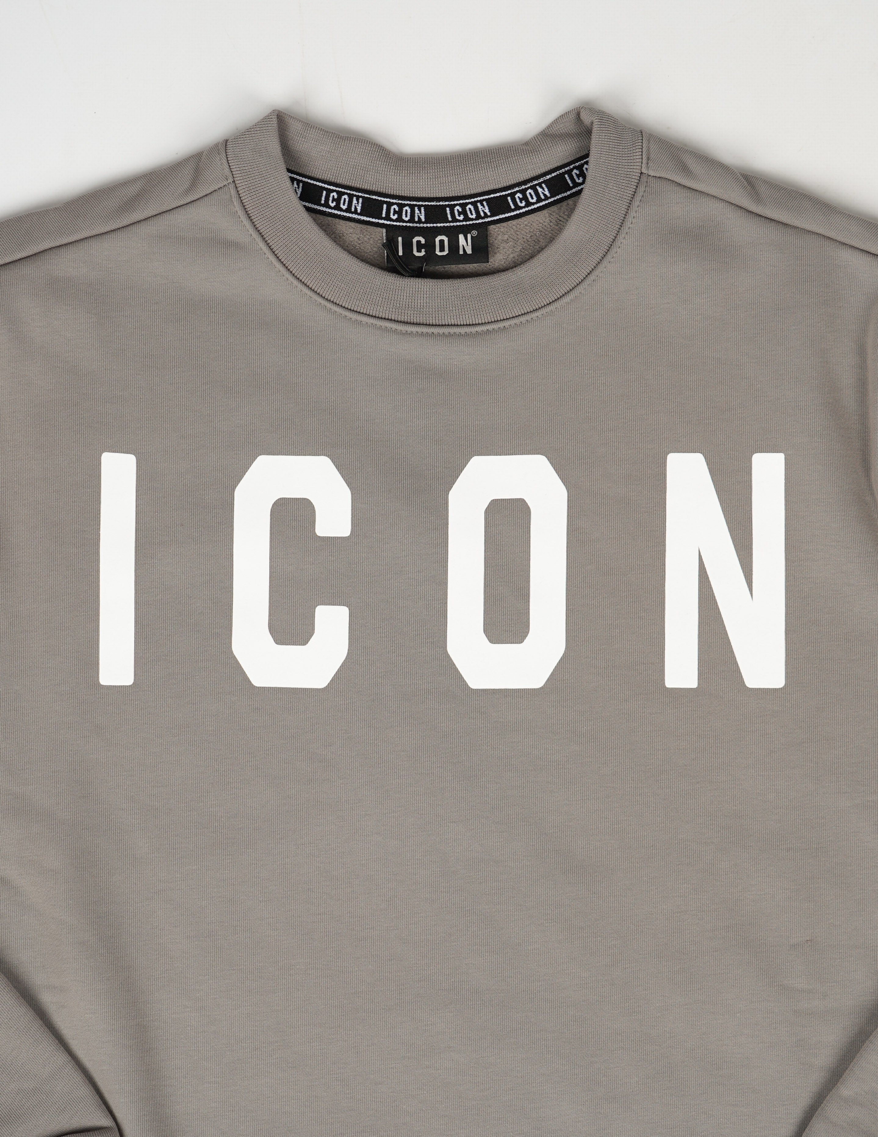 Felpa girocollo logo "ICON"