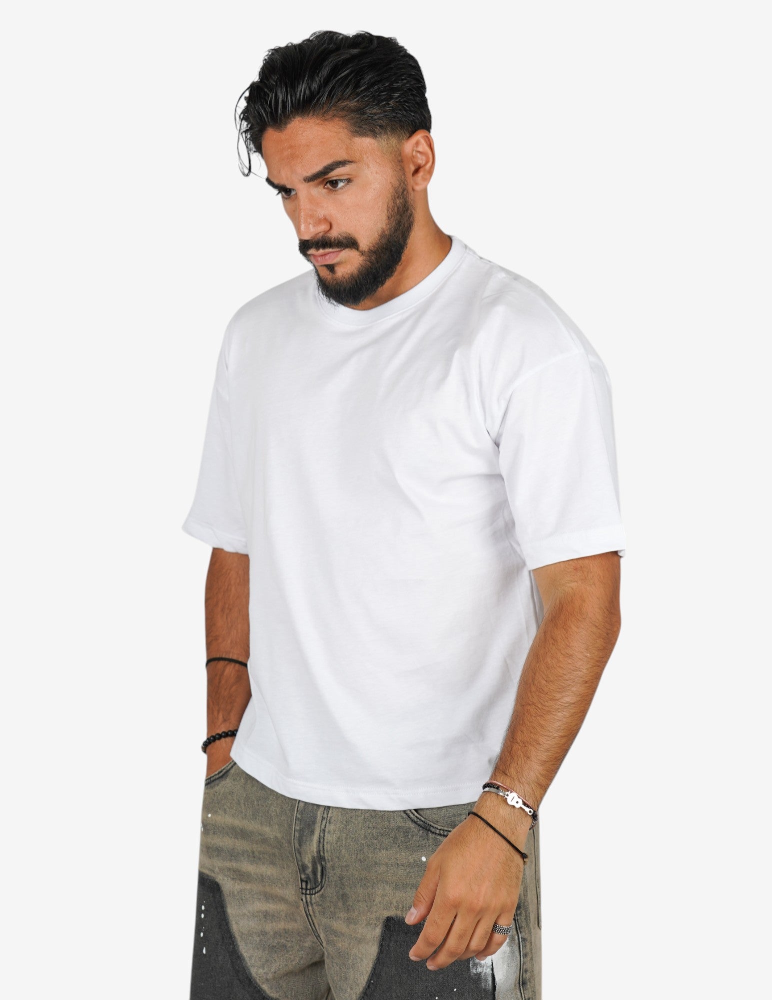 t-shirt uomo crop