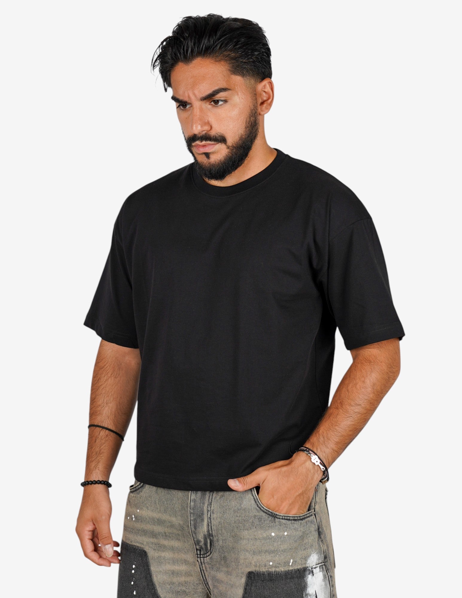 t-shirt uomo crop