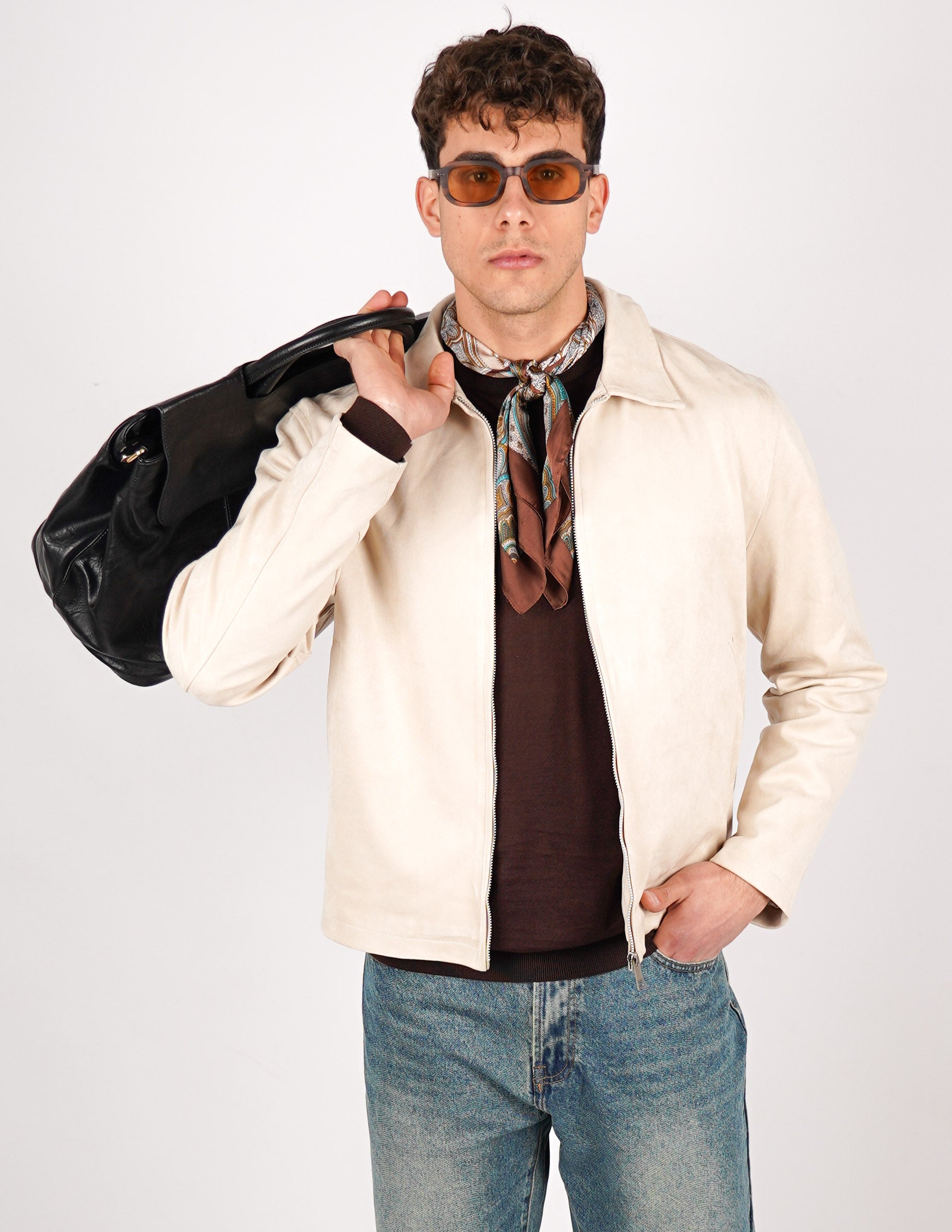 GIUBBINO CON COLLO ECOCAMOSCIO