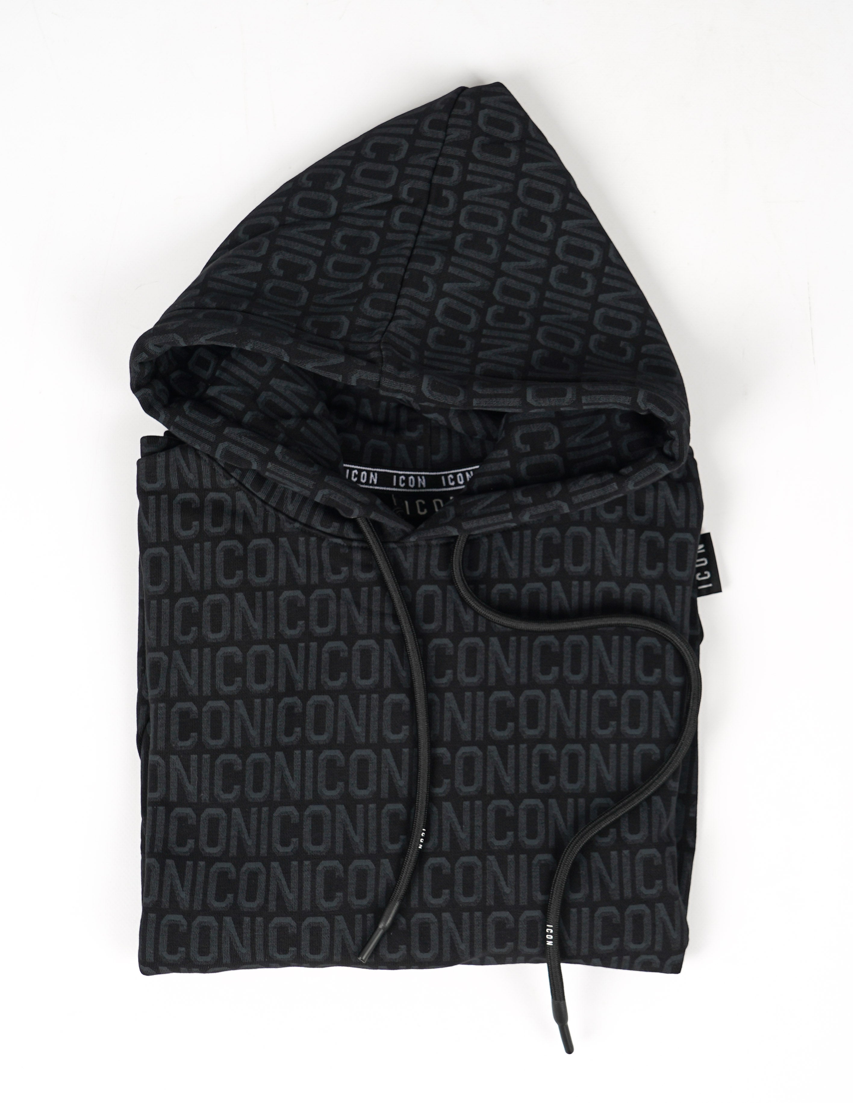 Felpa con cappuccio  "ALL OVER"