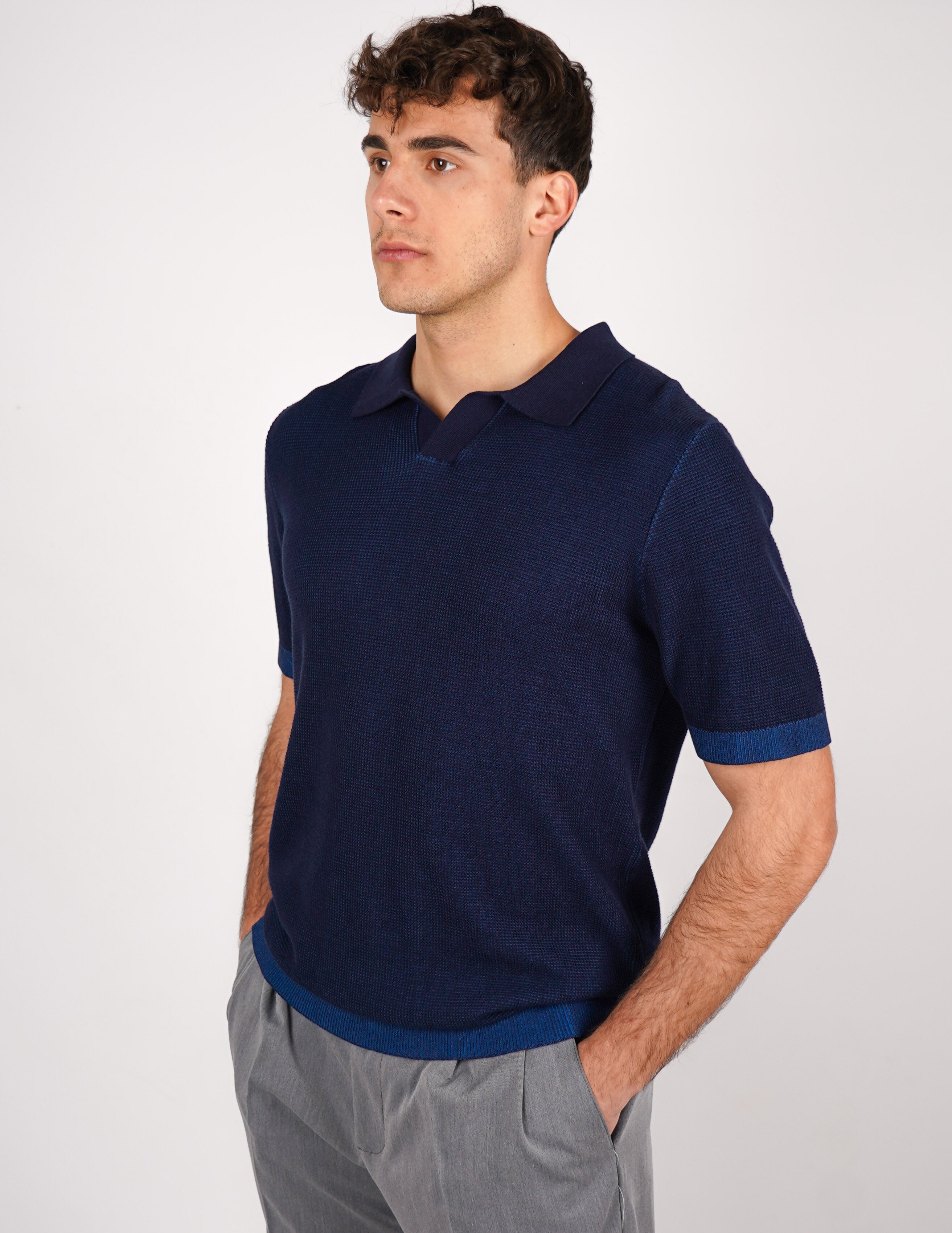 POLO MANICA CORTA TINTA UNITA