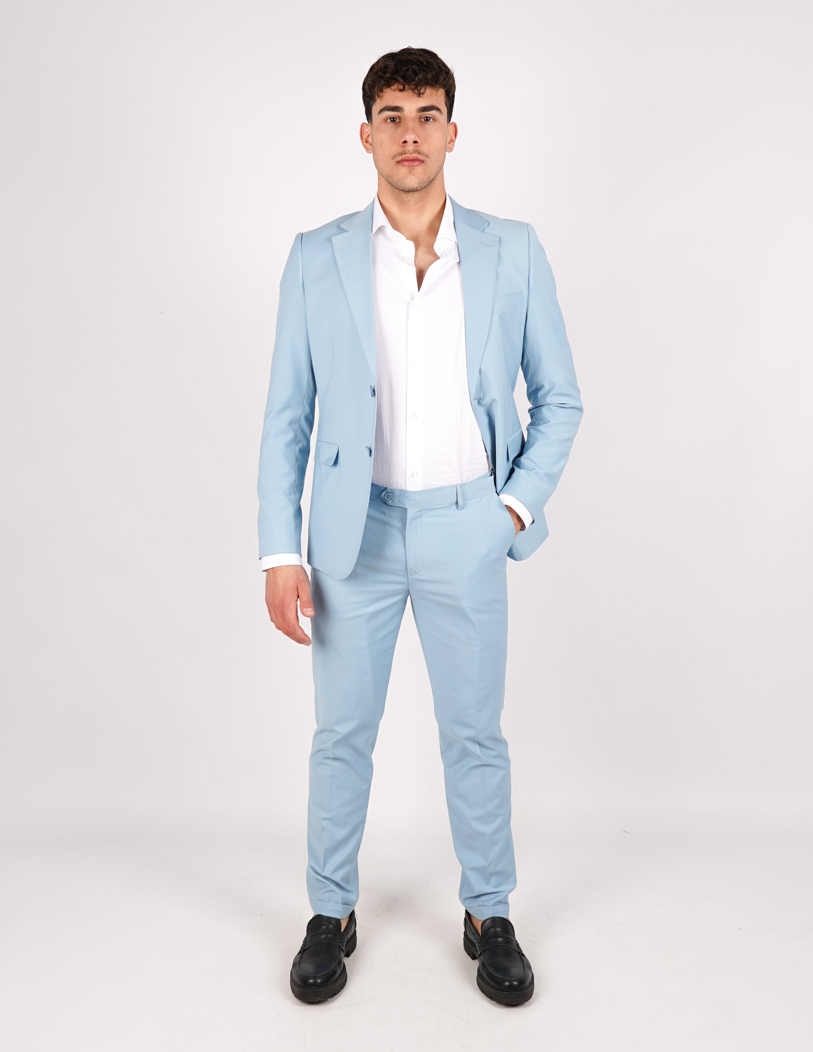 ABITO MONOPETTO ELEGANTE SLIM