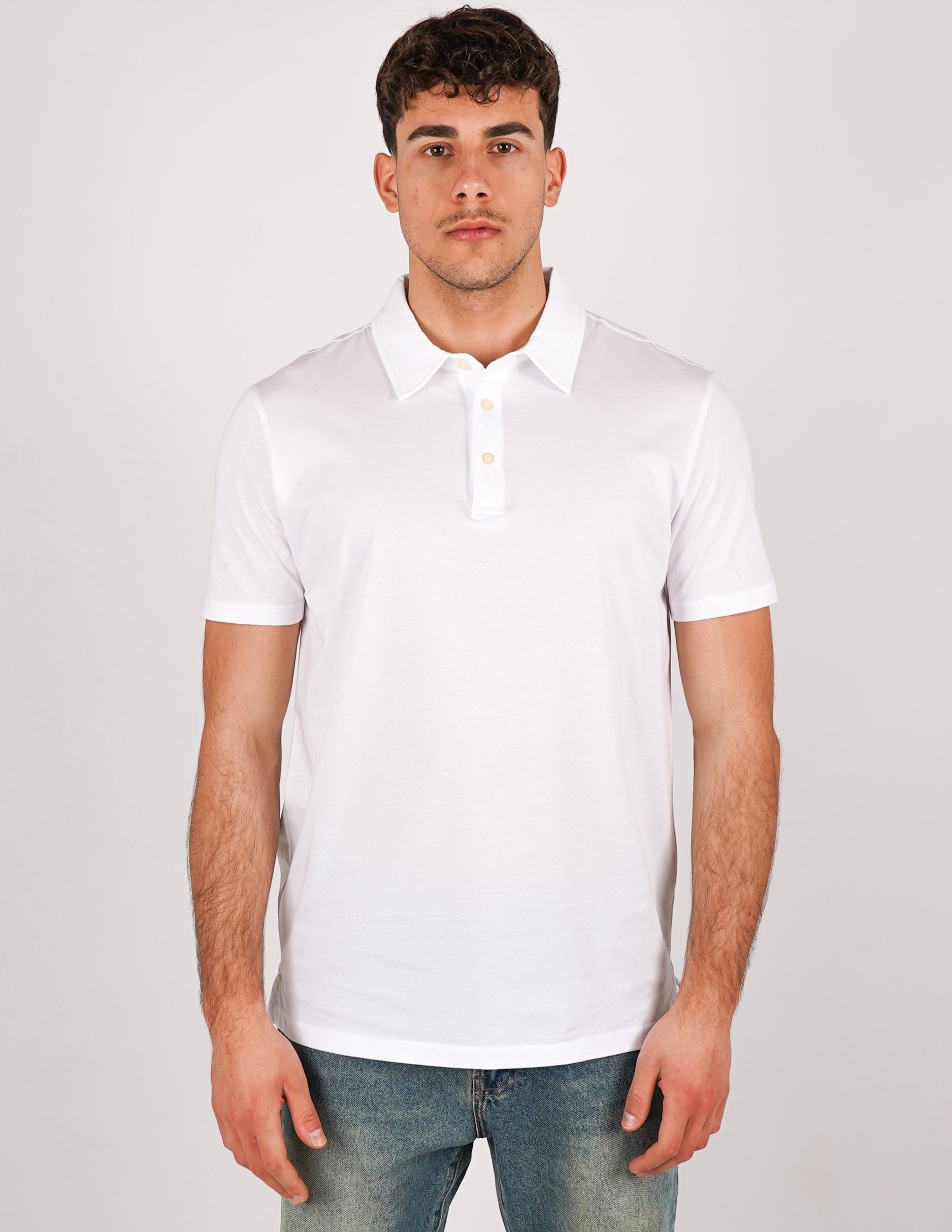 POLO IN COTONE MERCERIZZATO OVER D