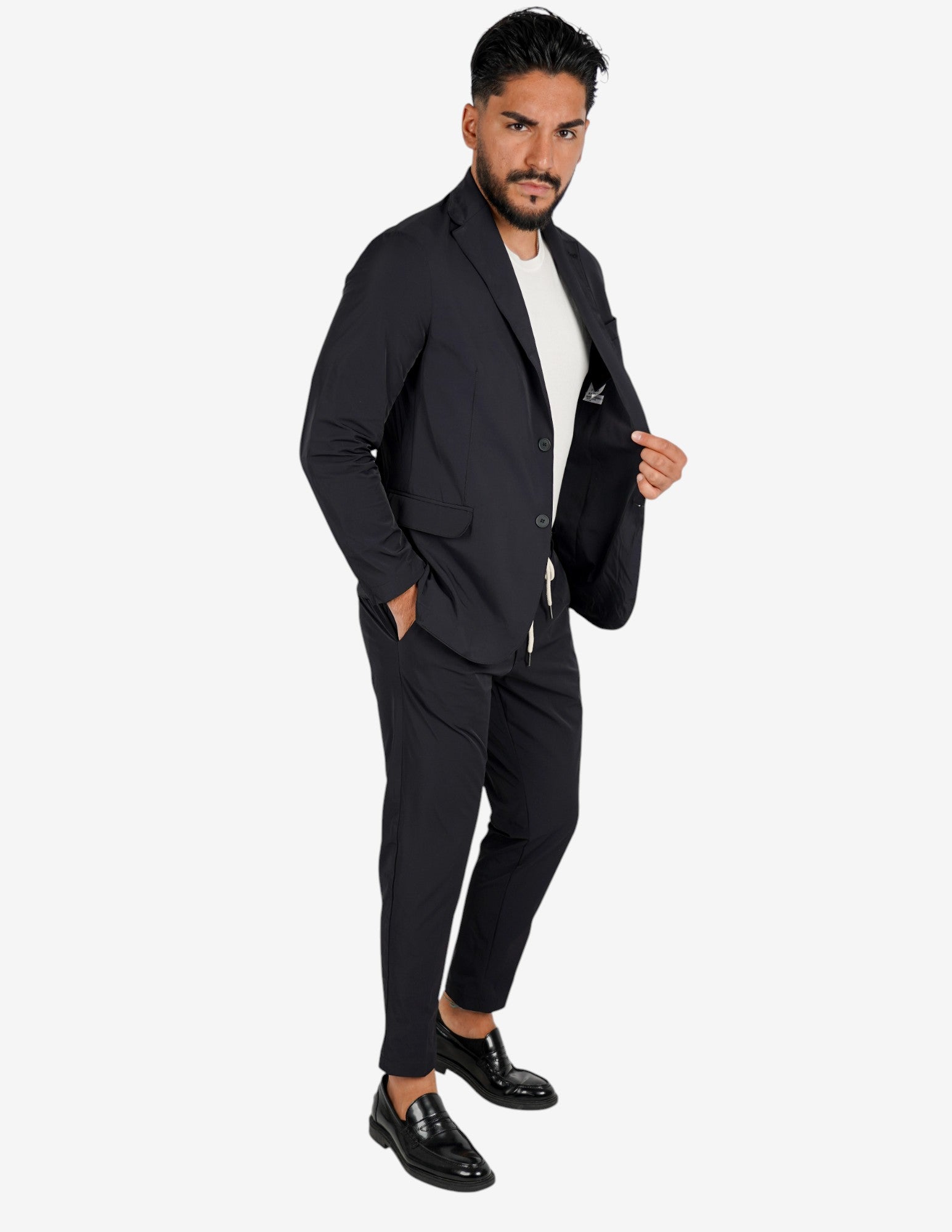 ABITO UOMO MONOPETTO EXTRA LIGHT "NO STIRO"