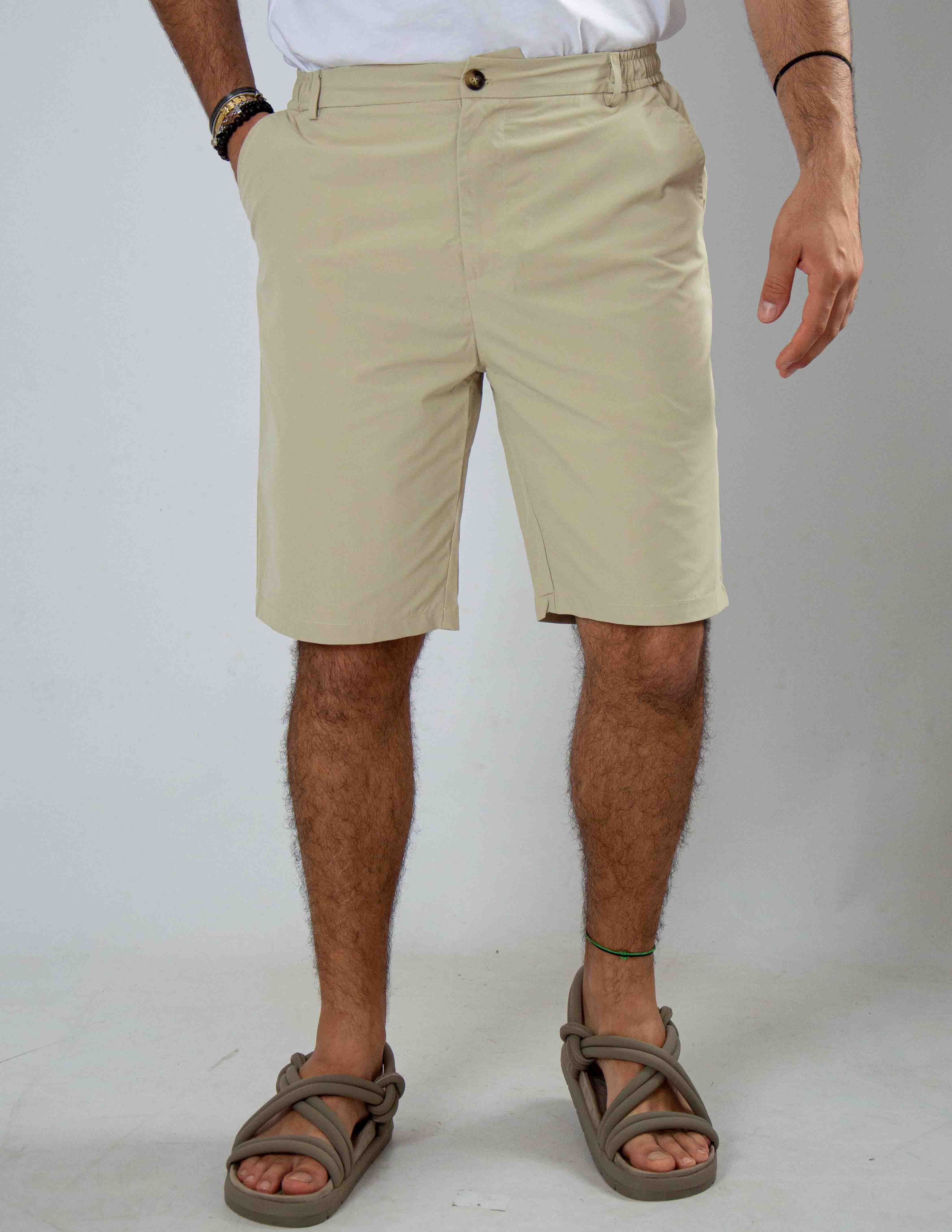 bermuda uomo in cotone con tasca America
