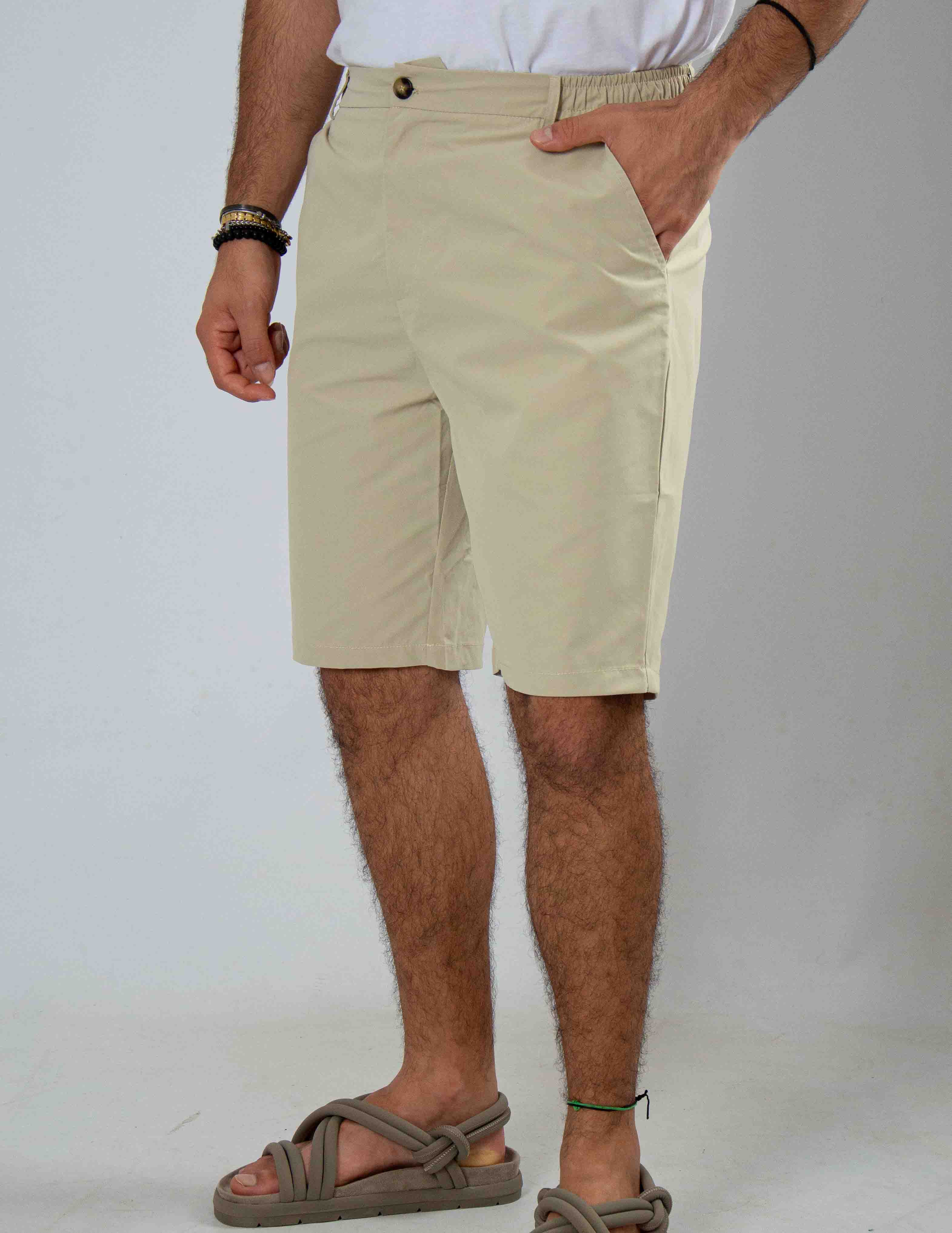 bermuda uomo in cotone con tasca America