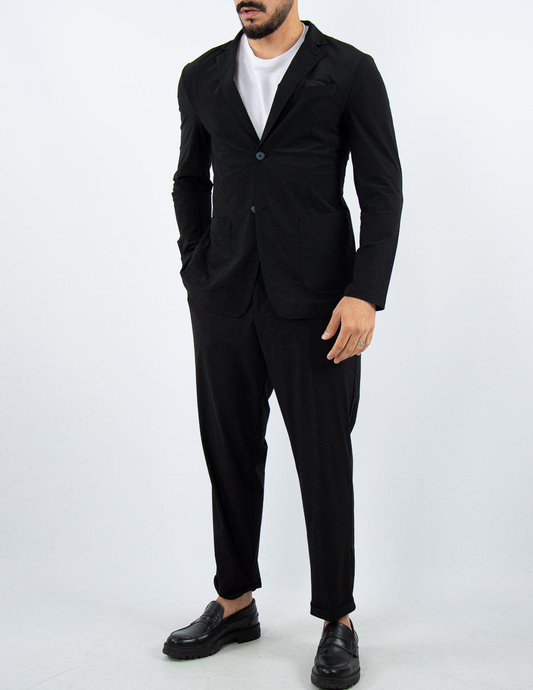 ABITO UOMO MONOPETTO EXTRA LIGHT "NO STIRO"