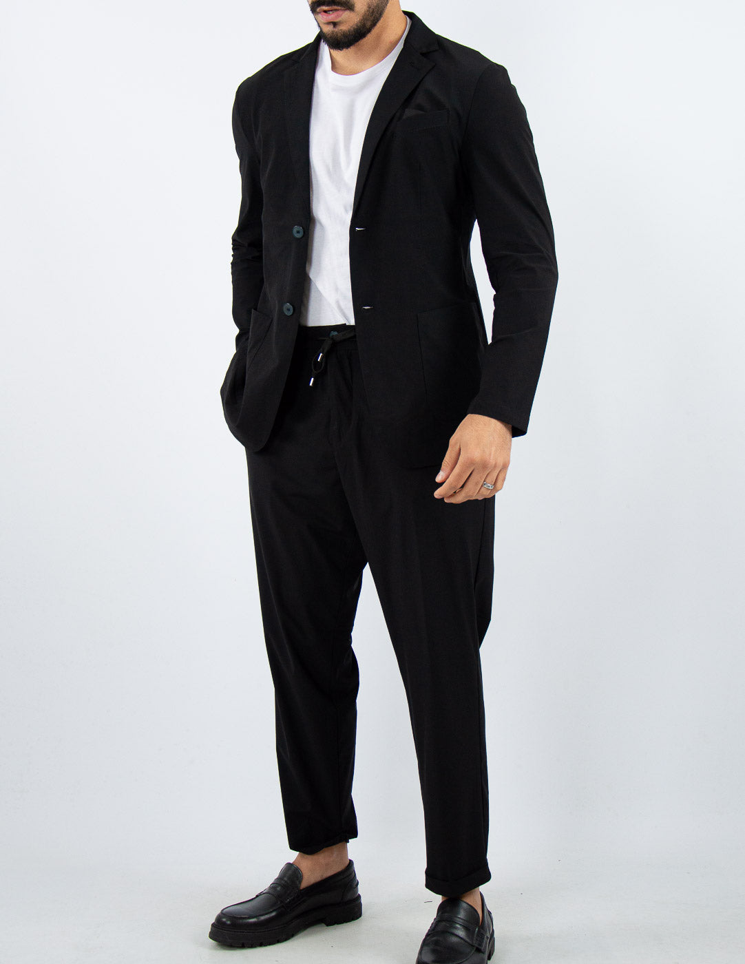 ABITO UOMO MONOPETTO EXTRA LIGHT "NO STIRO"