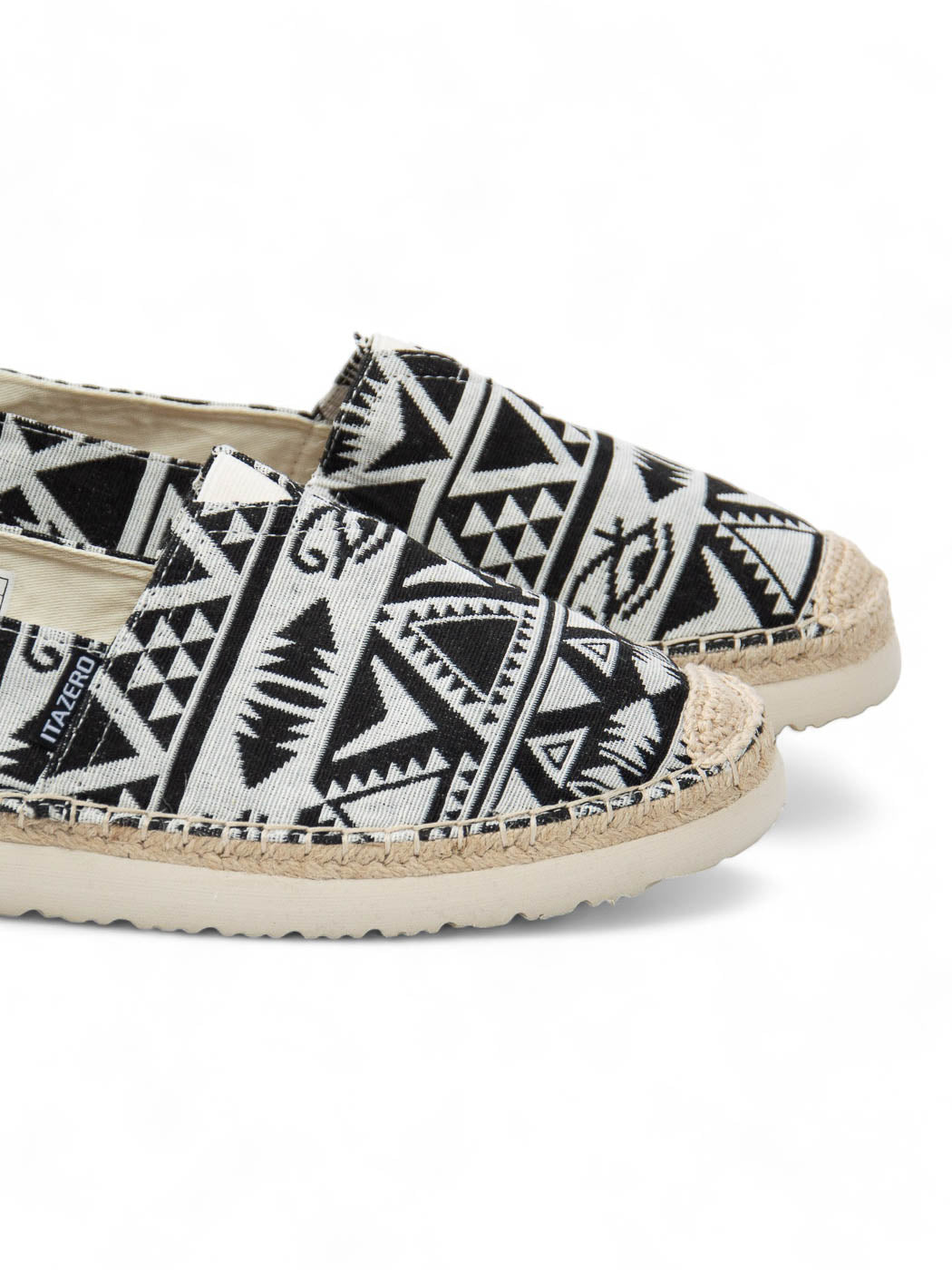 espadrillas in canvas fantasia etnica