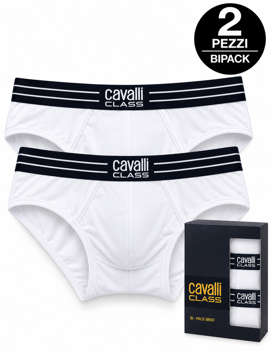 SLIP UOMO CAVALLI SET DA 2 PZ