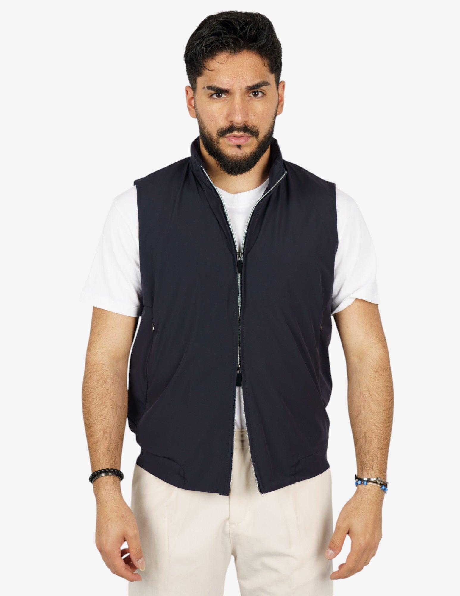 GILET SMANICATO EXTRA LIGHT NO STIRO