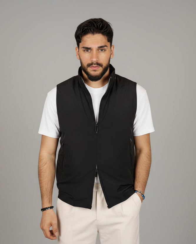GILET SMANICATO EXTRA LIGHT NO STIRO