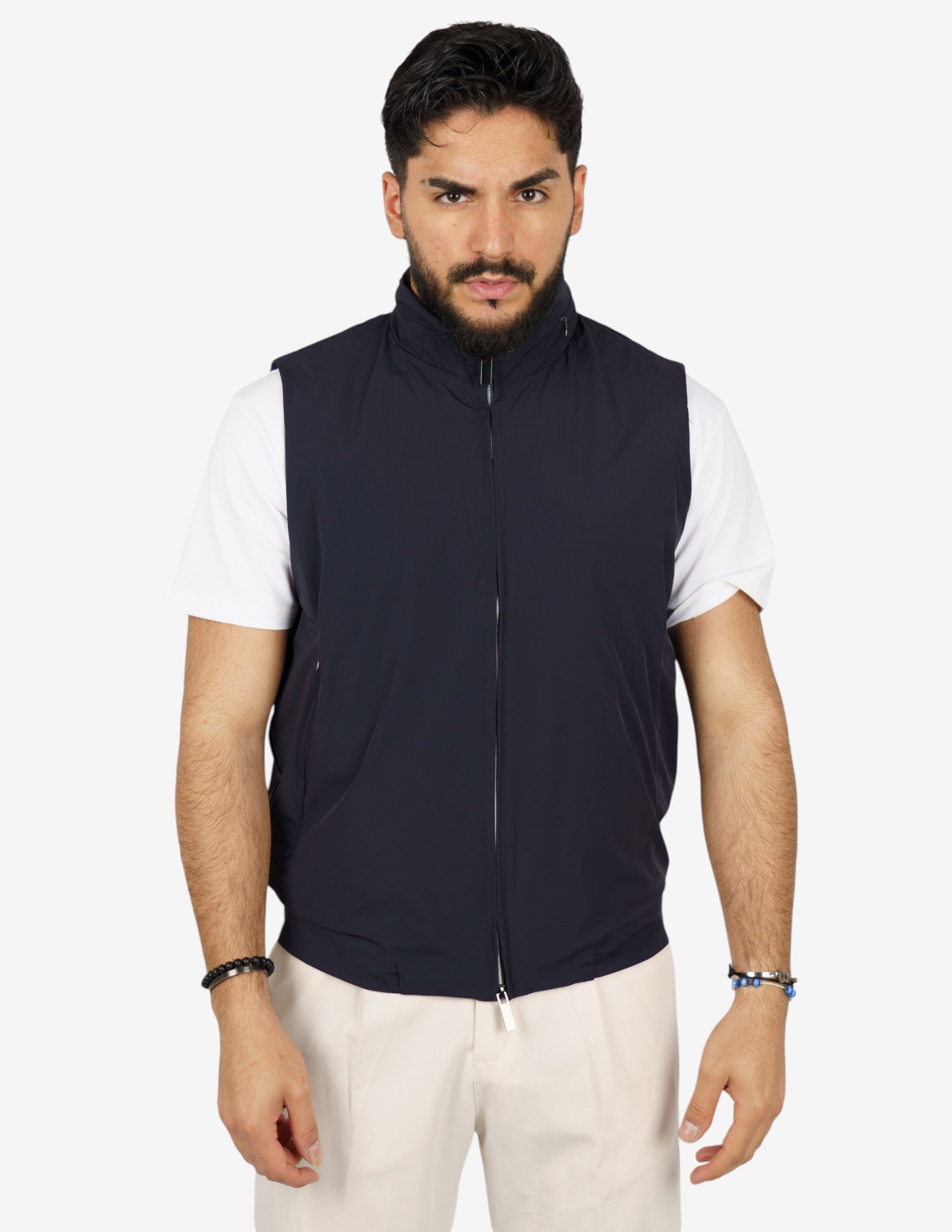 GILET SMANICATO EXTRA LIGHT NO STIRO