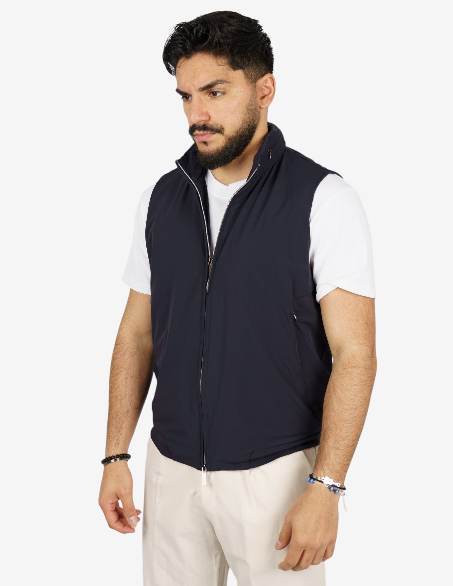 GILET SMANICATO EXTRA LIGHT NO STIRO