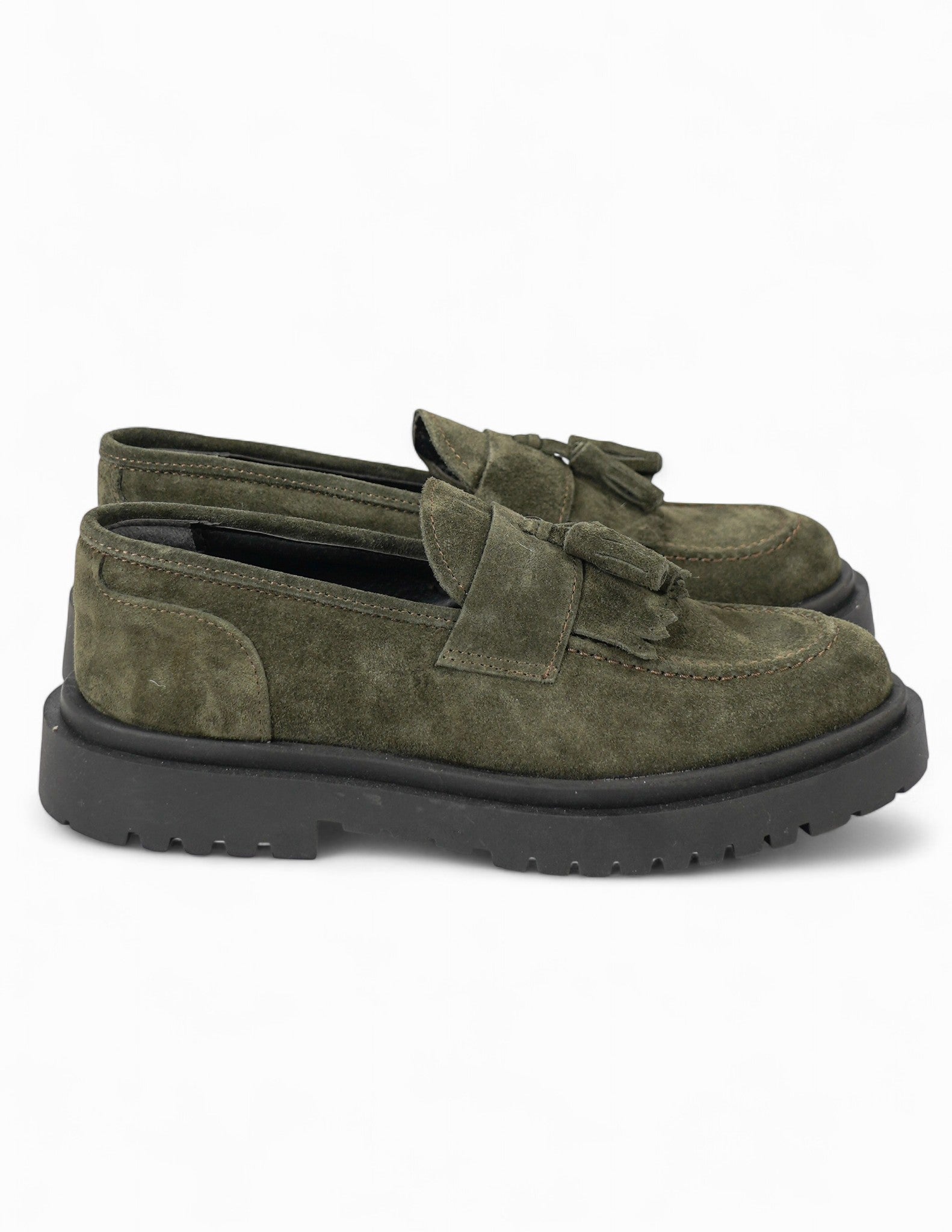 MOCASSINO CAMOSCIO FONDO TRACK