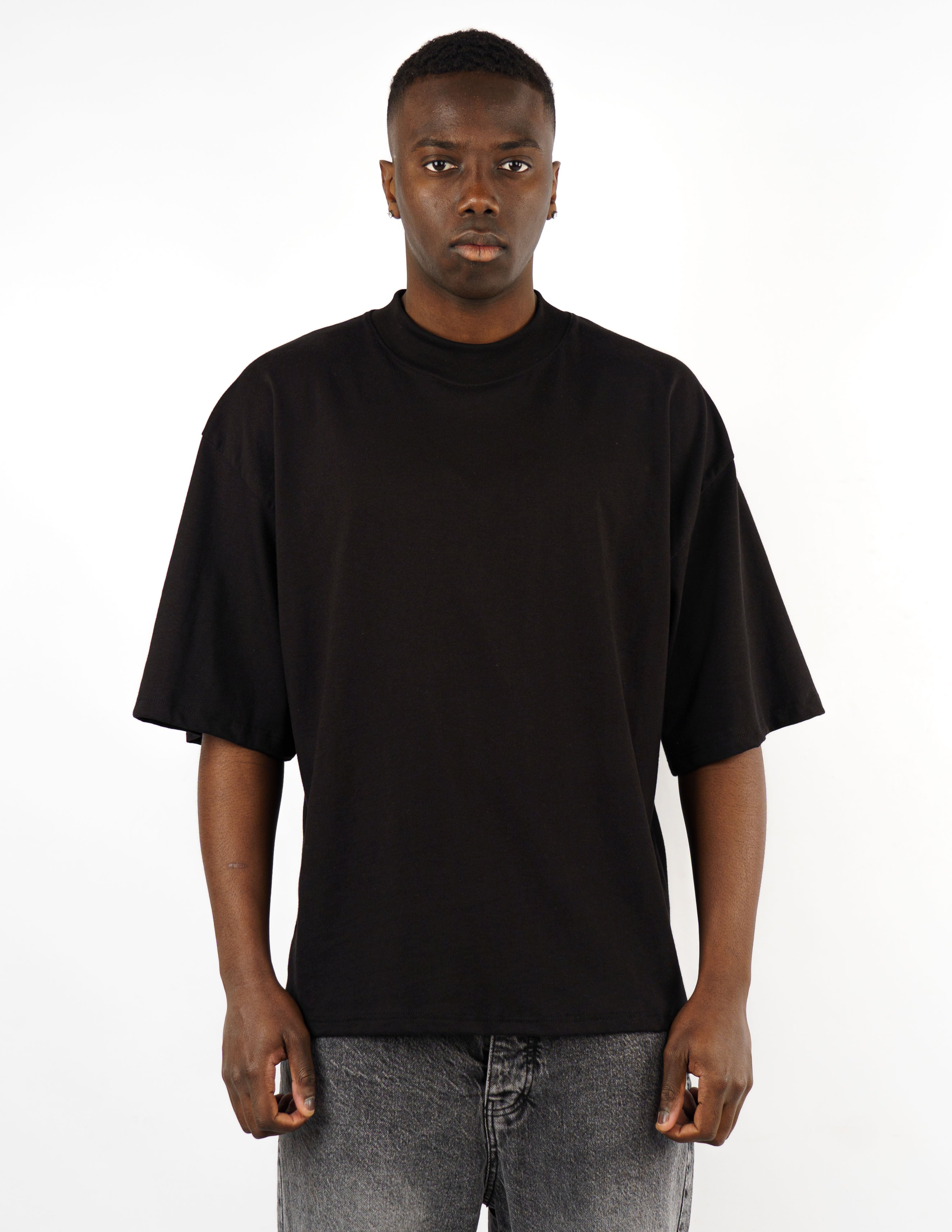 T-SHIRT MEZZO COLLO OVER
