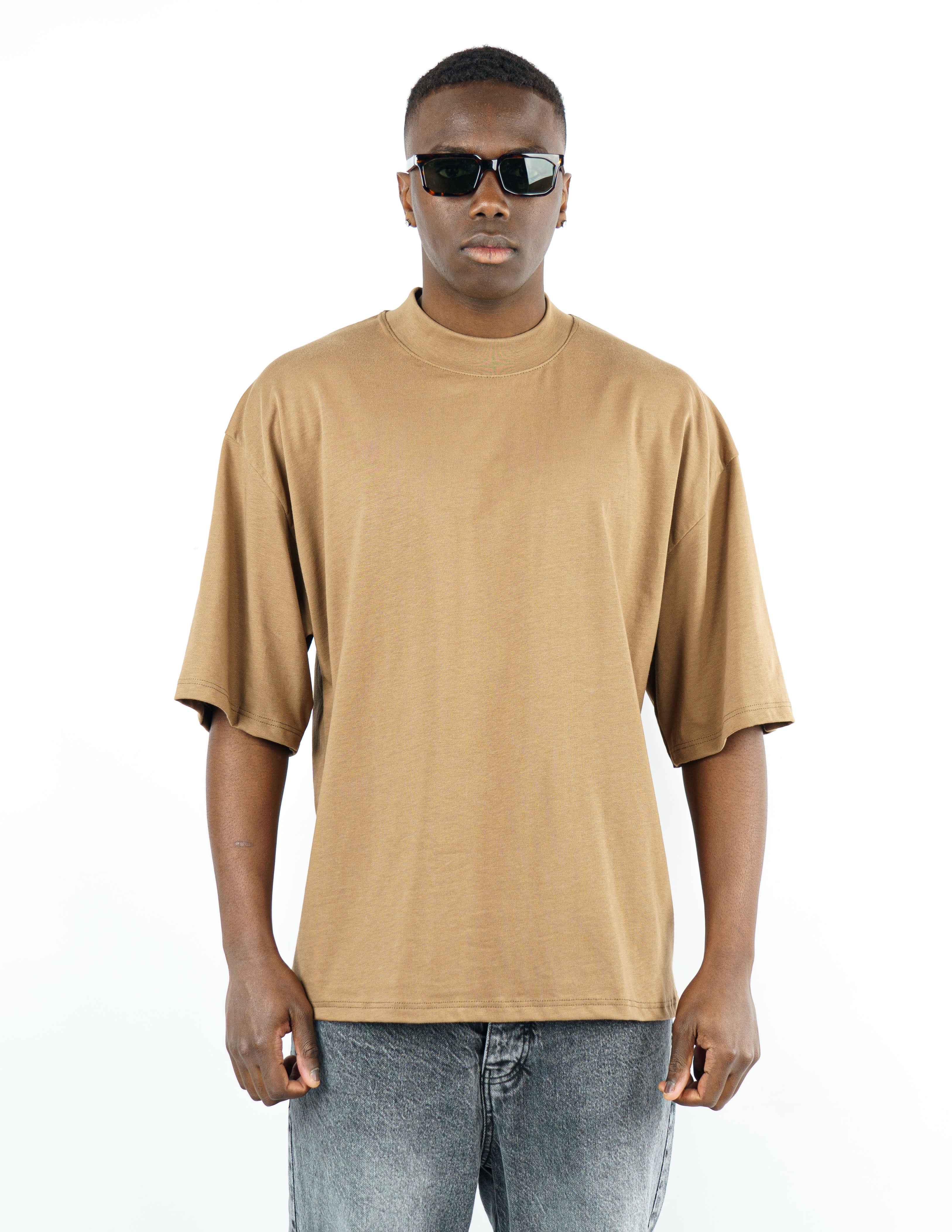 T-SHIRT MEZZO COLLO OVER