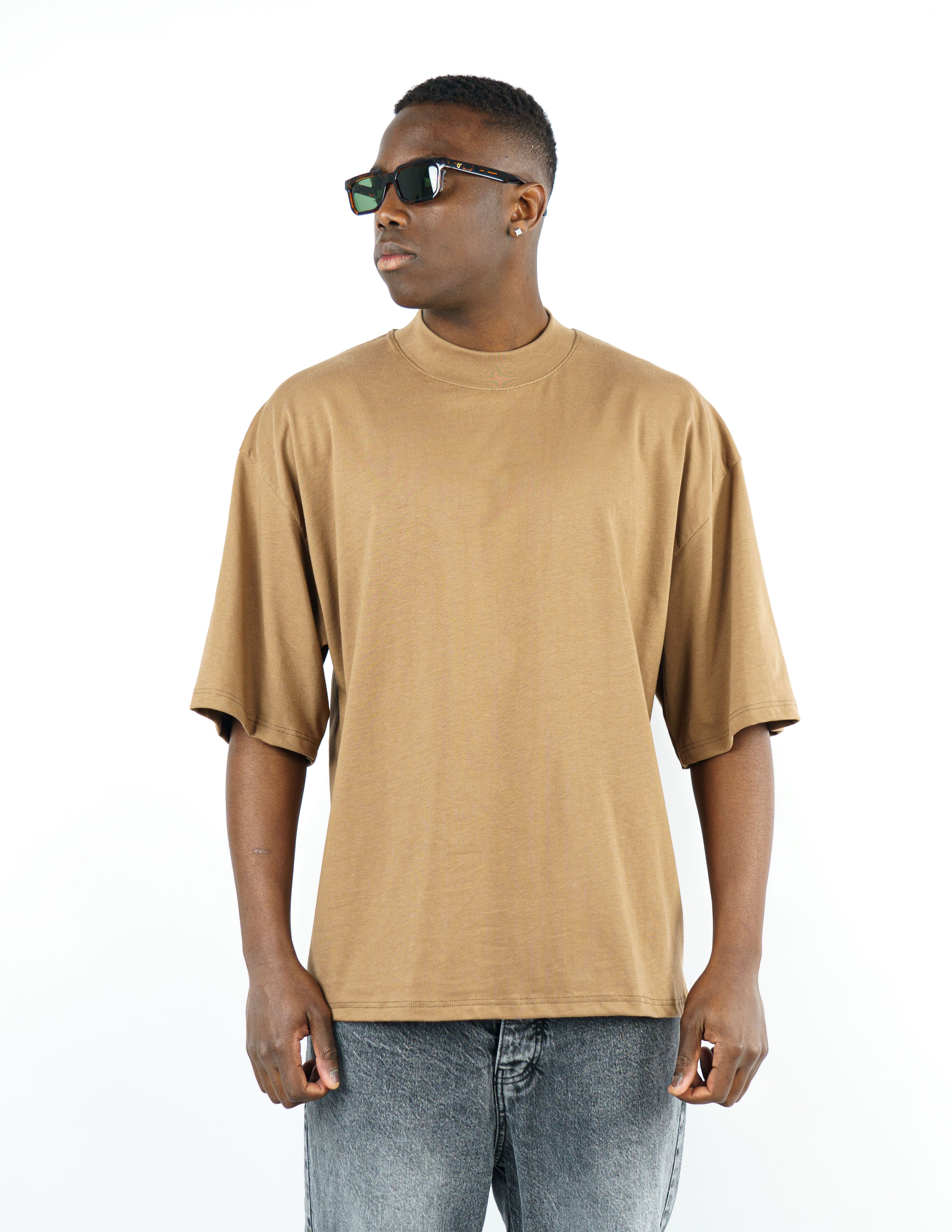 T-SHIRT MEZZO COLLO OVER
