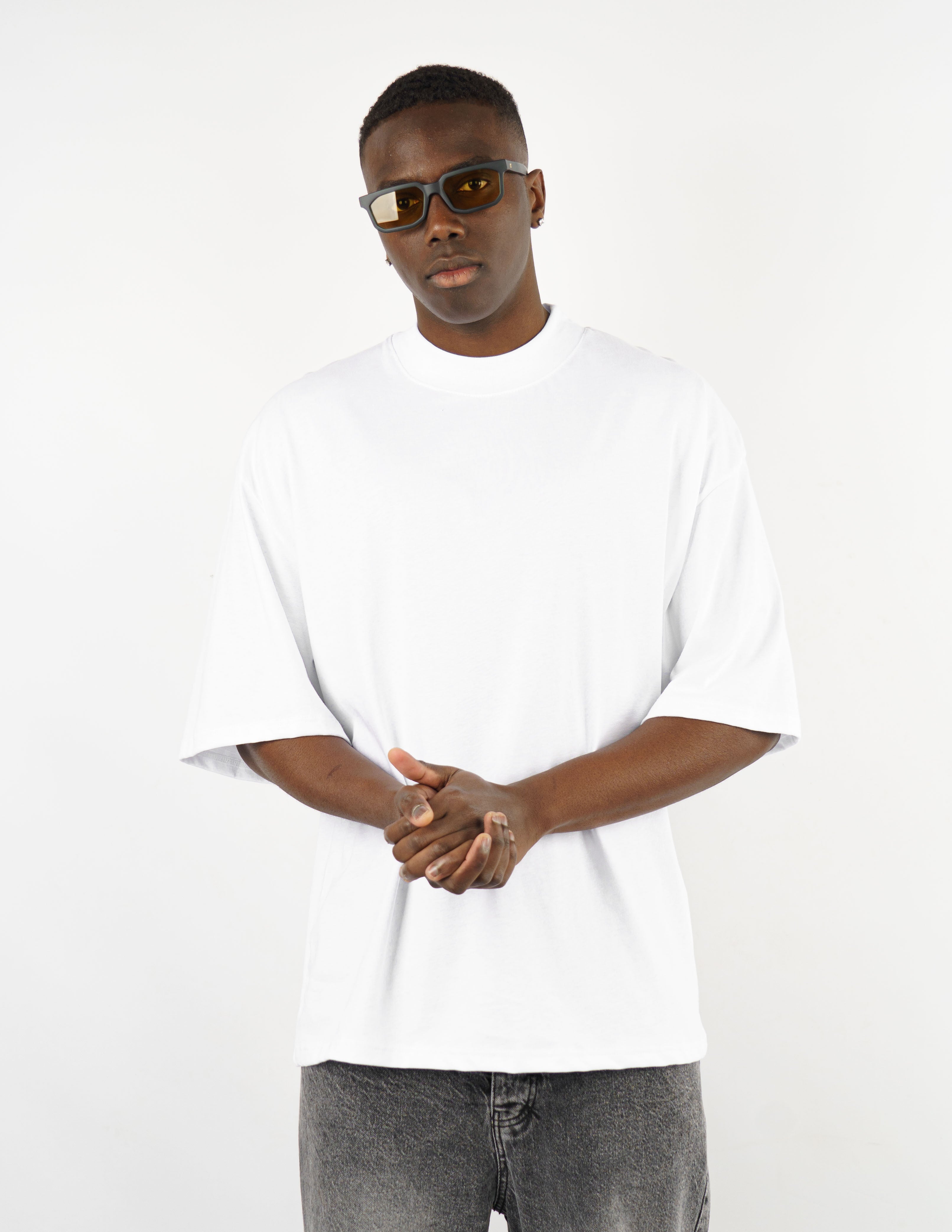 T-SHIRT MEZZO COLLO OVER
