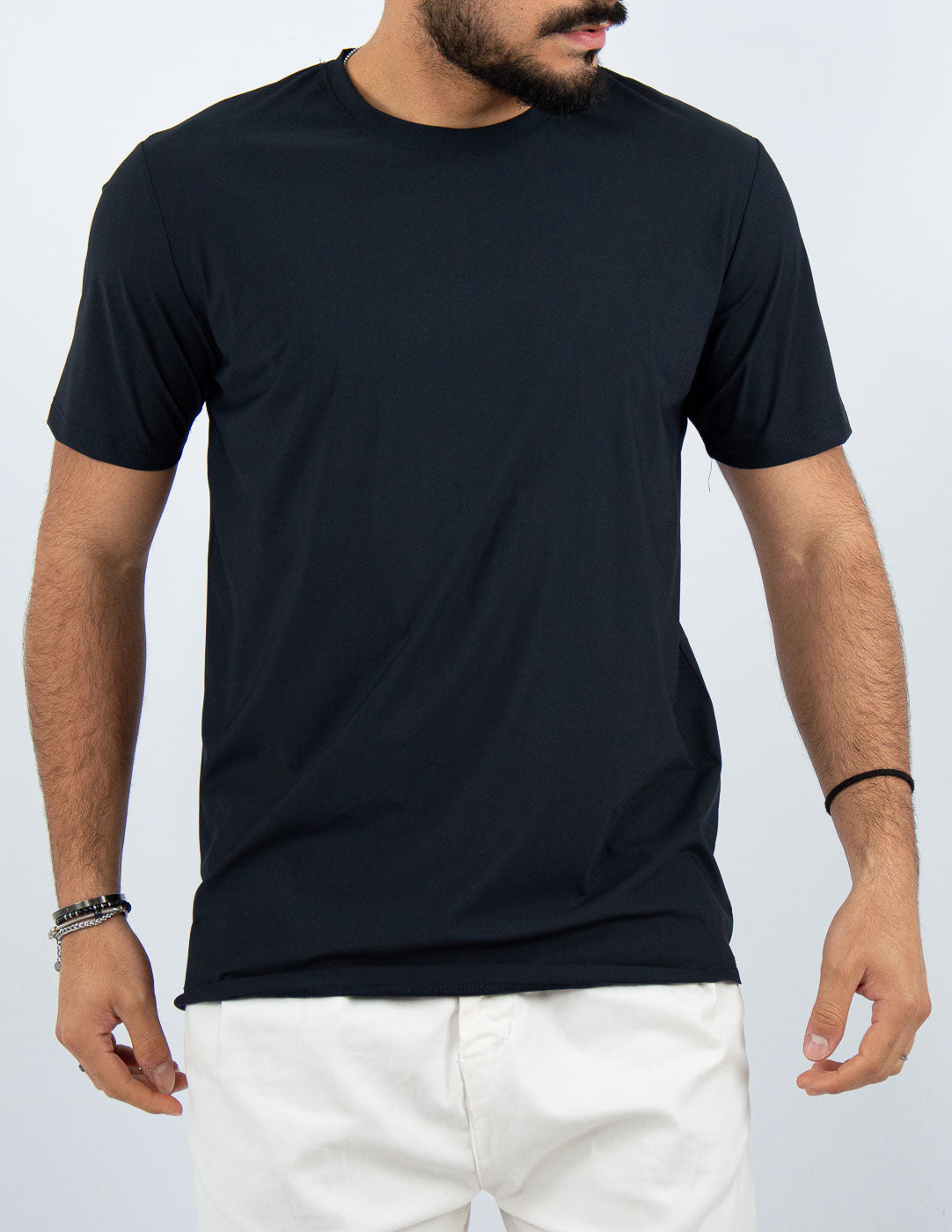 T-SHIRT UOMO EXTRA LIGHT TESSUTO "NO STIRO"