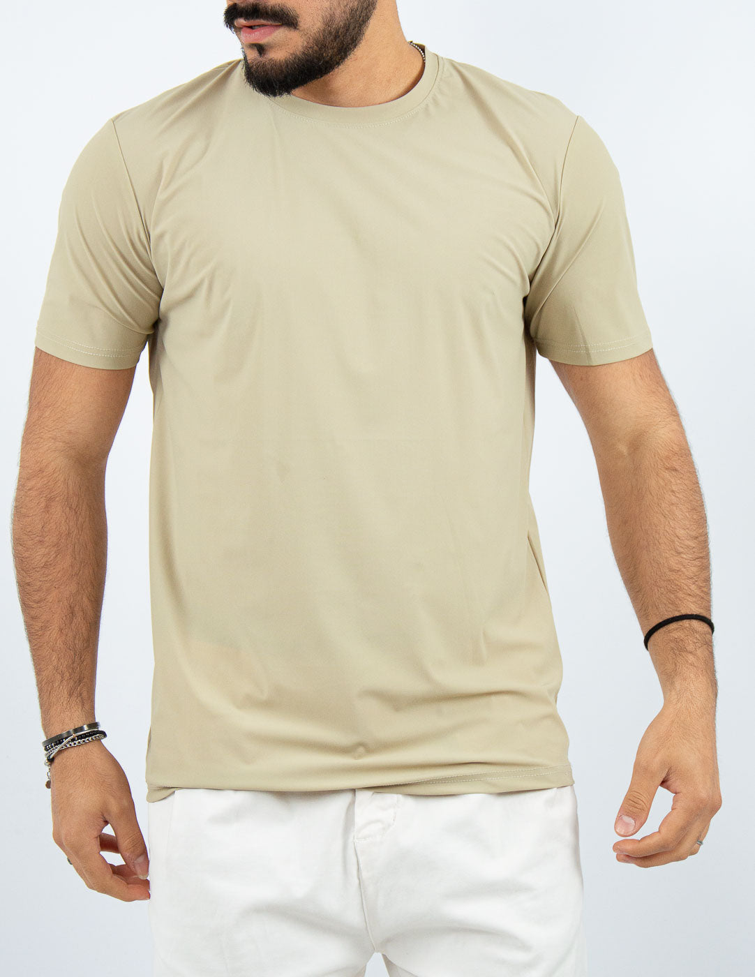 T-SHIRT UOMO EXTRA LIGHT TESSUTO "NO STIRO"