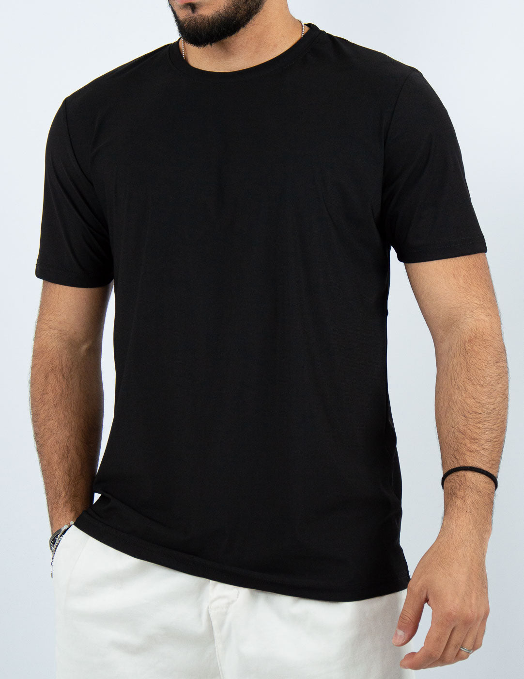 T-SHIRT UOMO EXTRA LIGHT TESSUTO "NO STIRO"