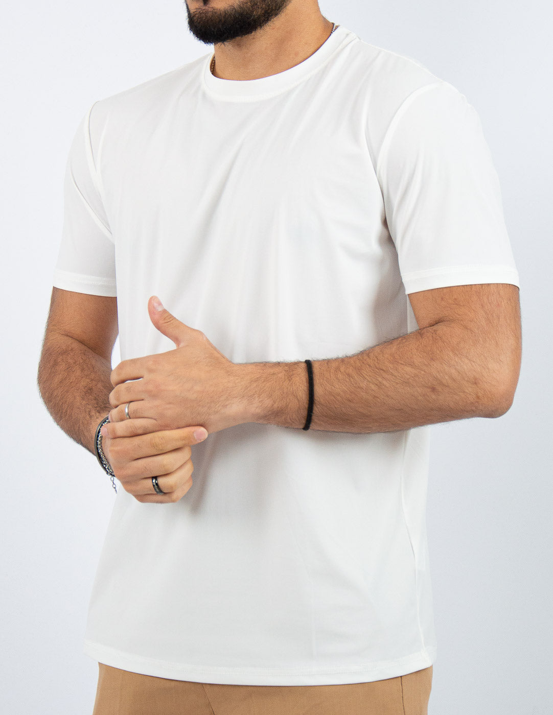 T-SHIRT UOMO EXTRA LIGHT TESSUTO "NO STIRO"