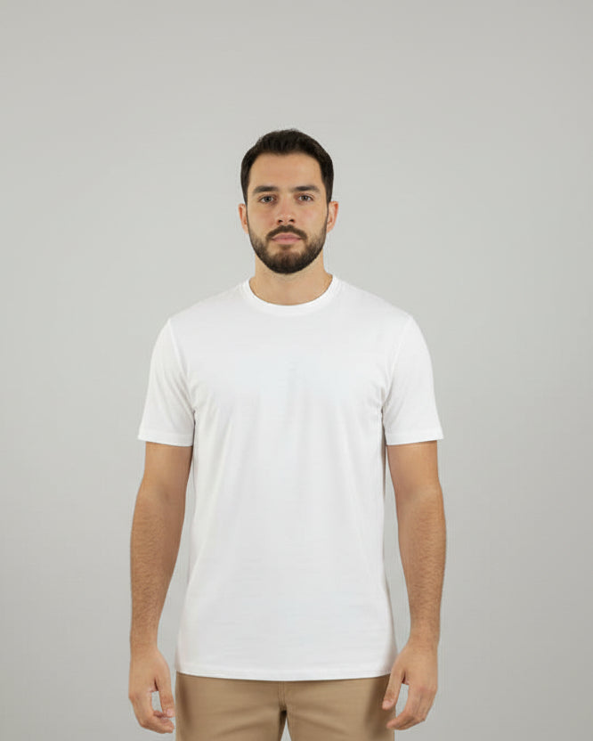 T-SHIRT UOMO EXTRA LIGHT TESSUTO "NO STIRO"