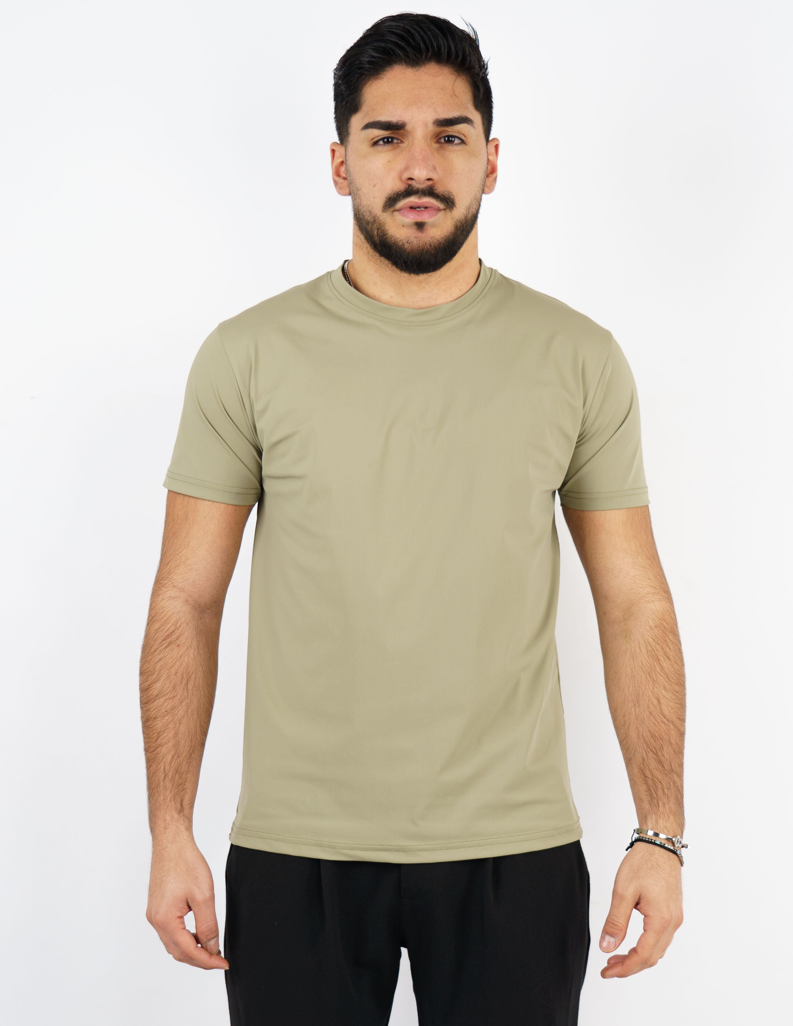 T-SHIRT UOMO EXTRA LIGHT TESSUTO "NO STIRO"