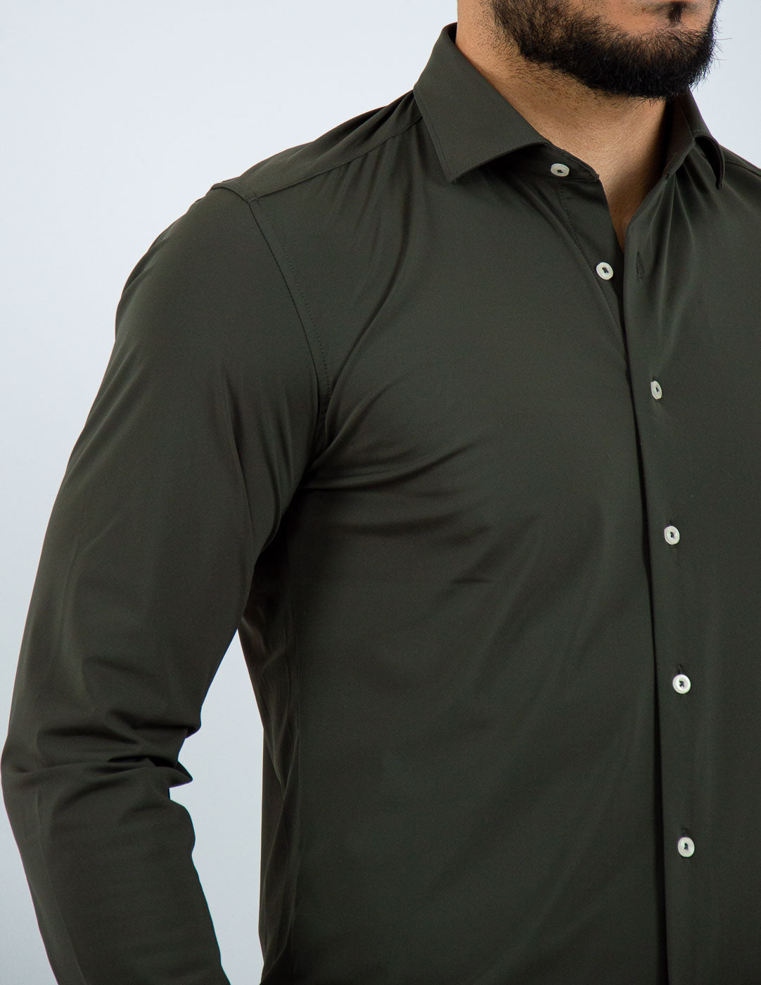 CAMICIA UOMO EXTRA LIGHT TESSUTO NO STIRO