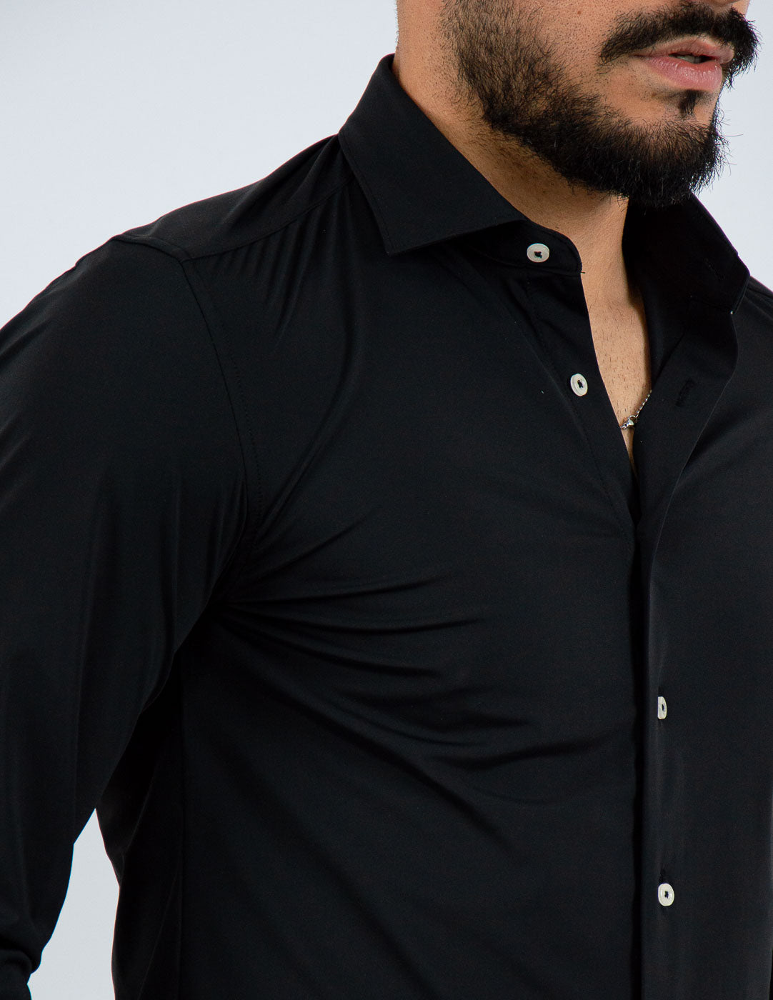 CAMICIA UOMO EXTRA LIGHT TESSUTO NO STIRO