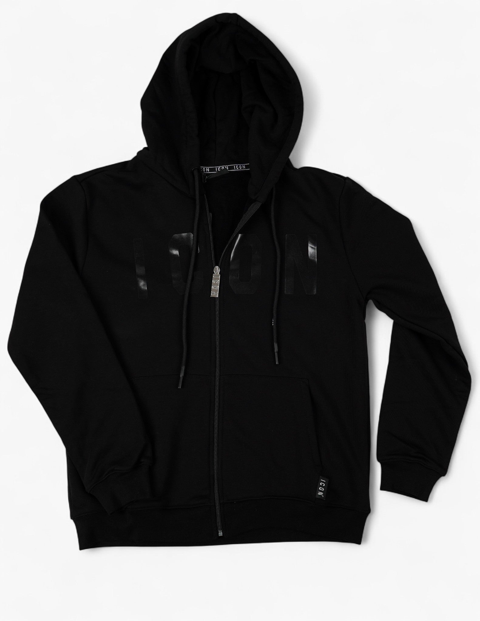 FELPA ICON CAPPUCCIO CON ZIP