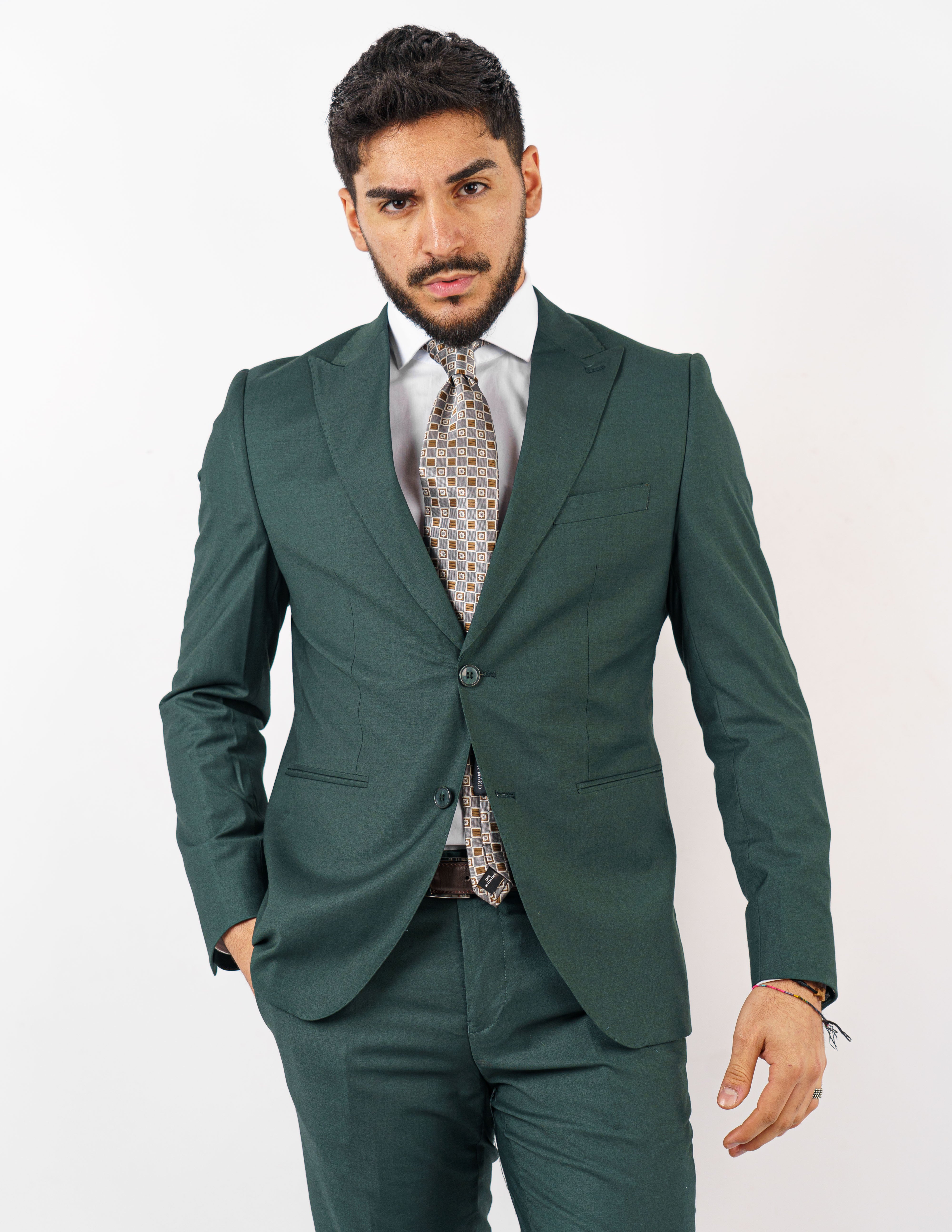 abito monopetto elegante slim