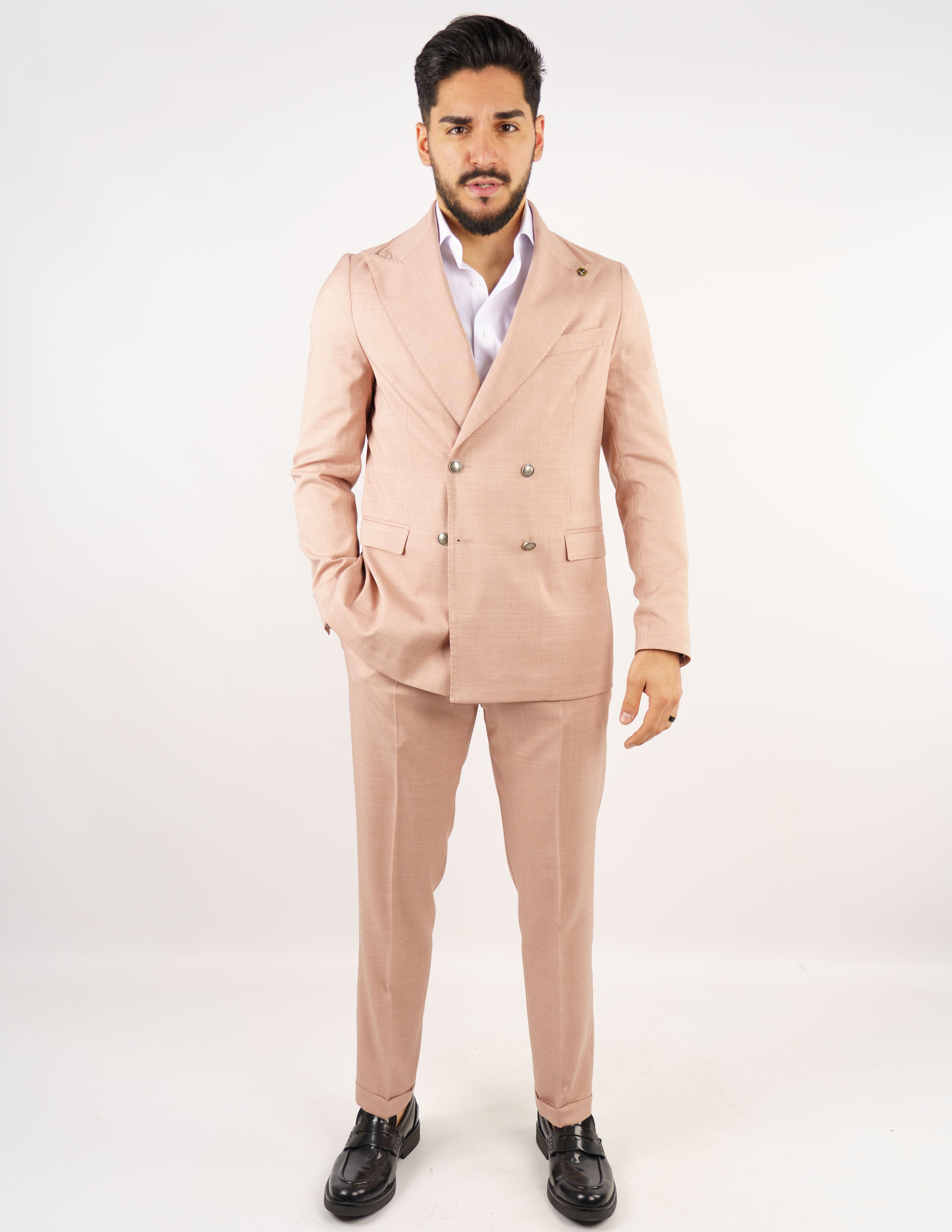 abito doppiopetto bottone metallo