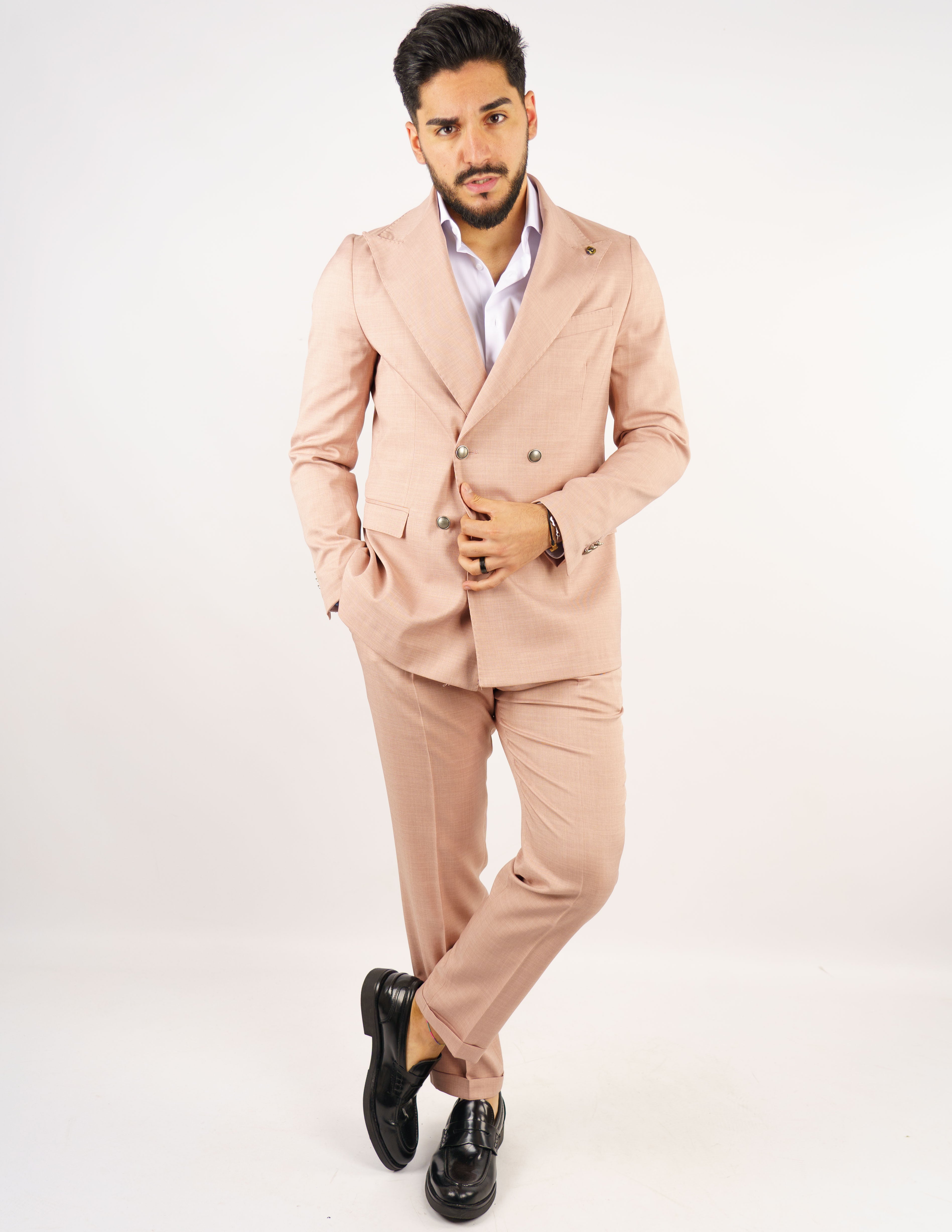 abito doppiopetto bottone metallo