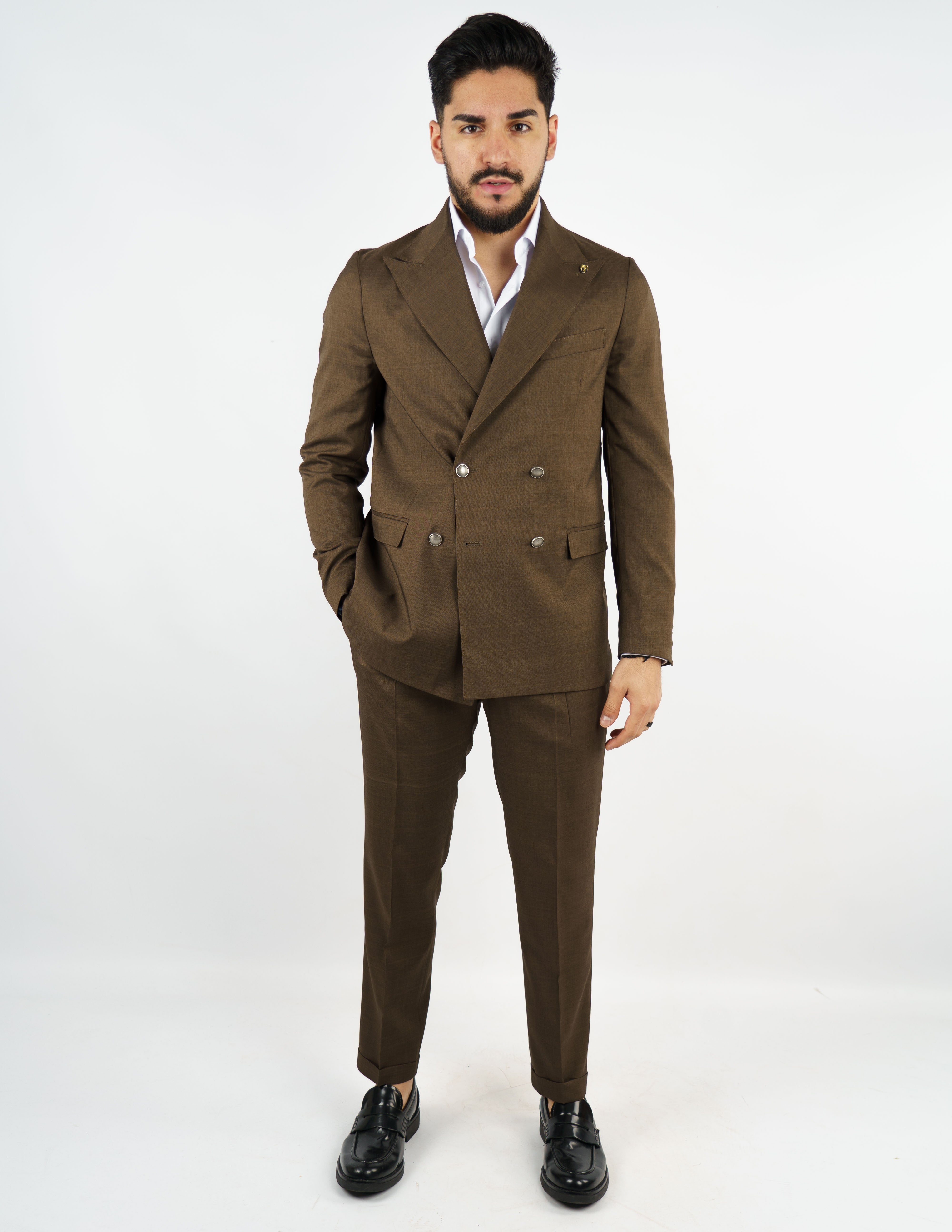 abito doppiopetto bottone metallo