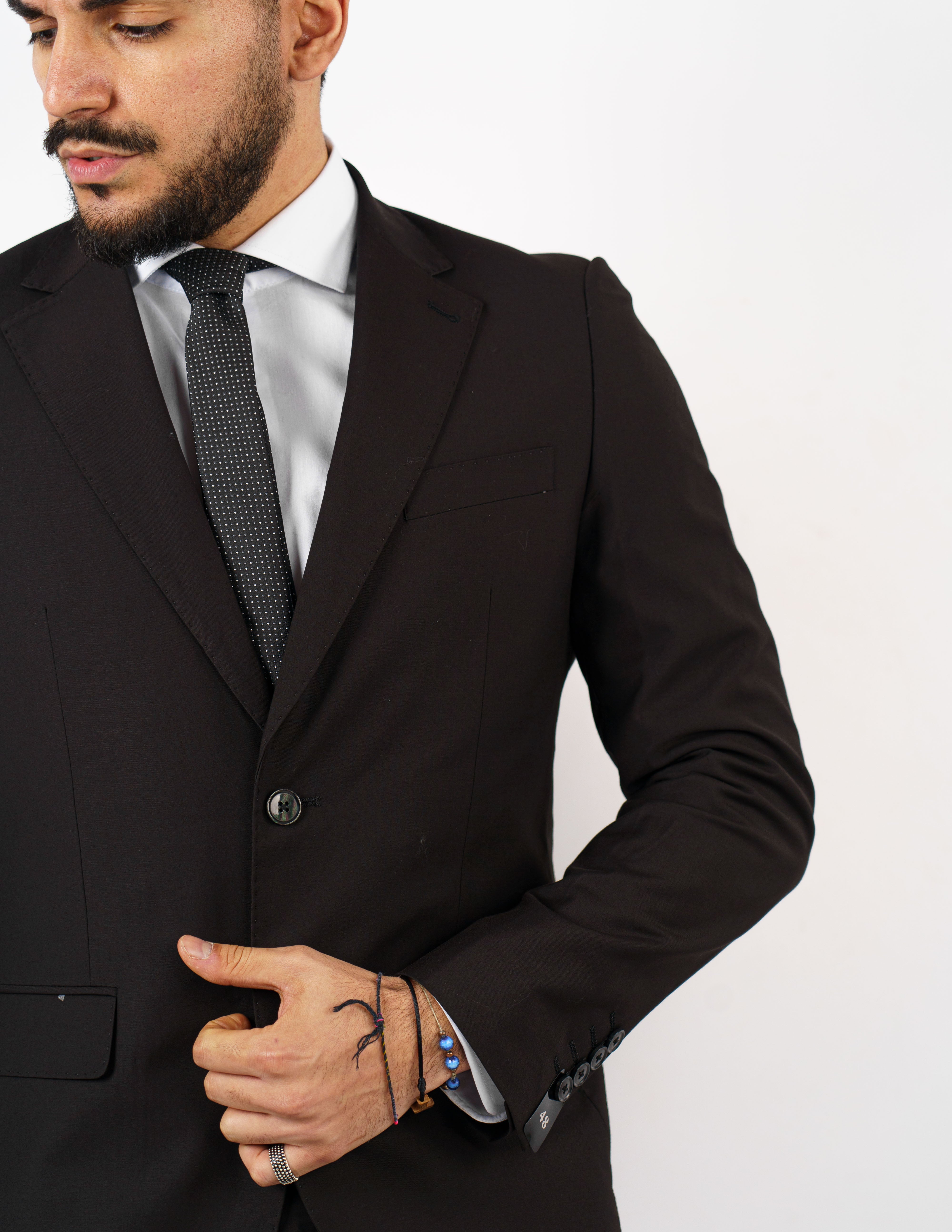 abito monopetto elegante slim