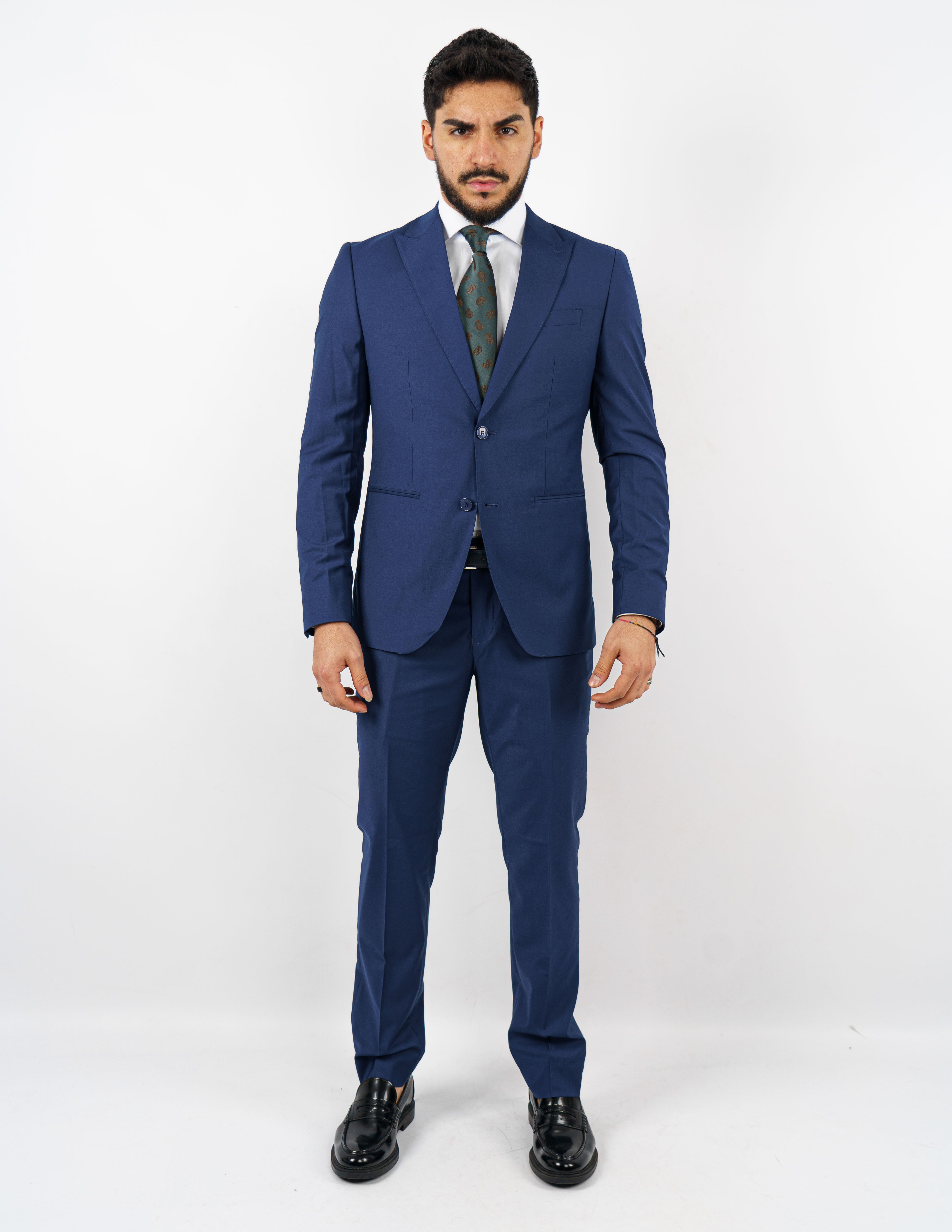 abito monopetto elegante slim