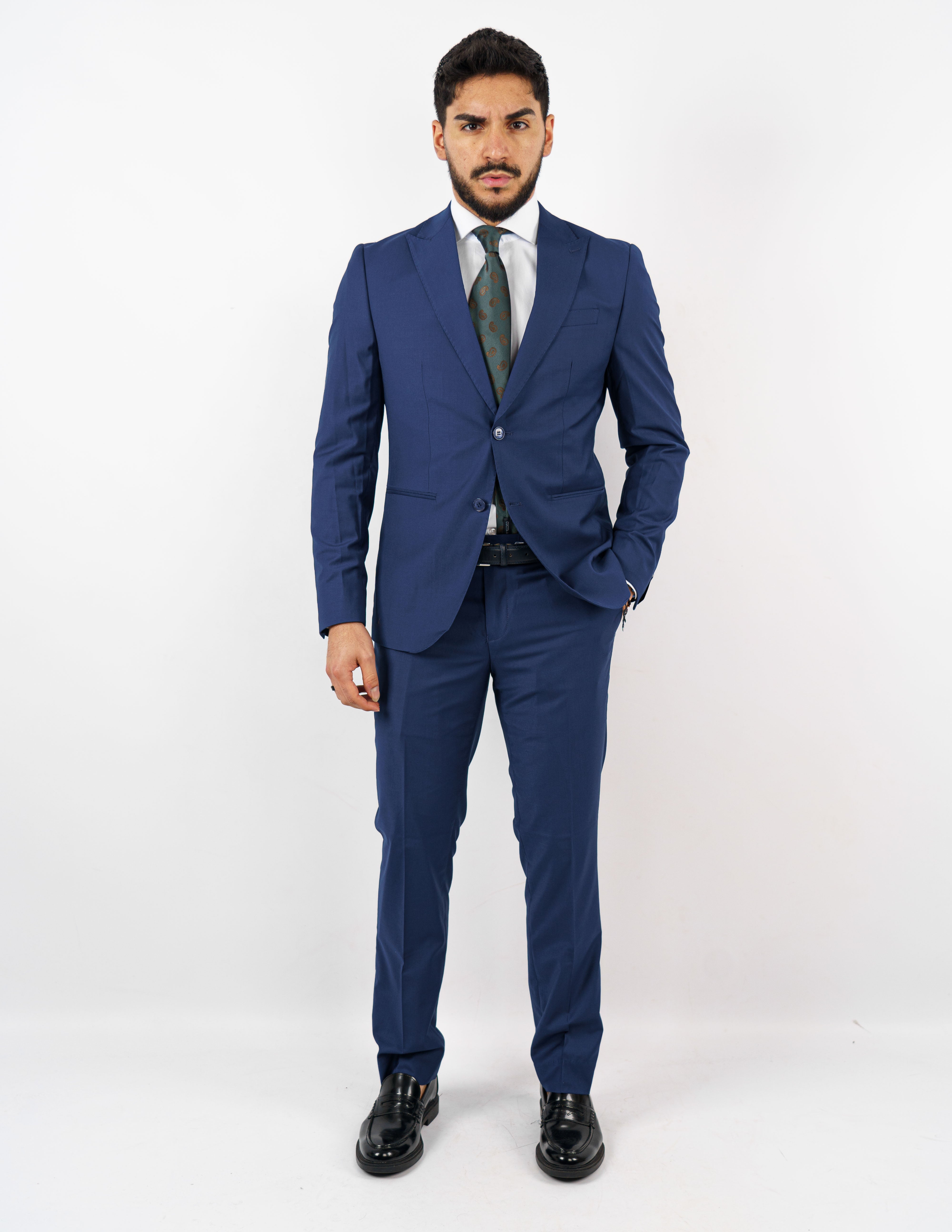 abito monopetto elegante slim