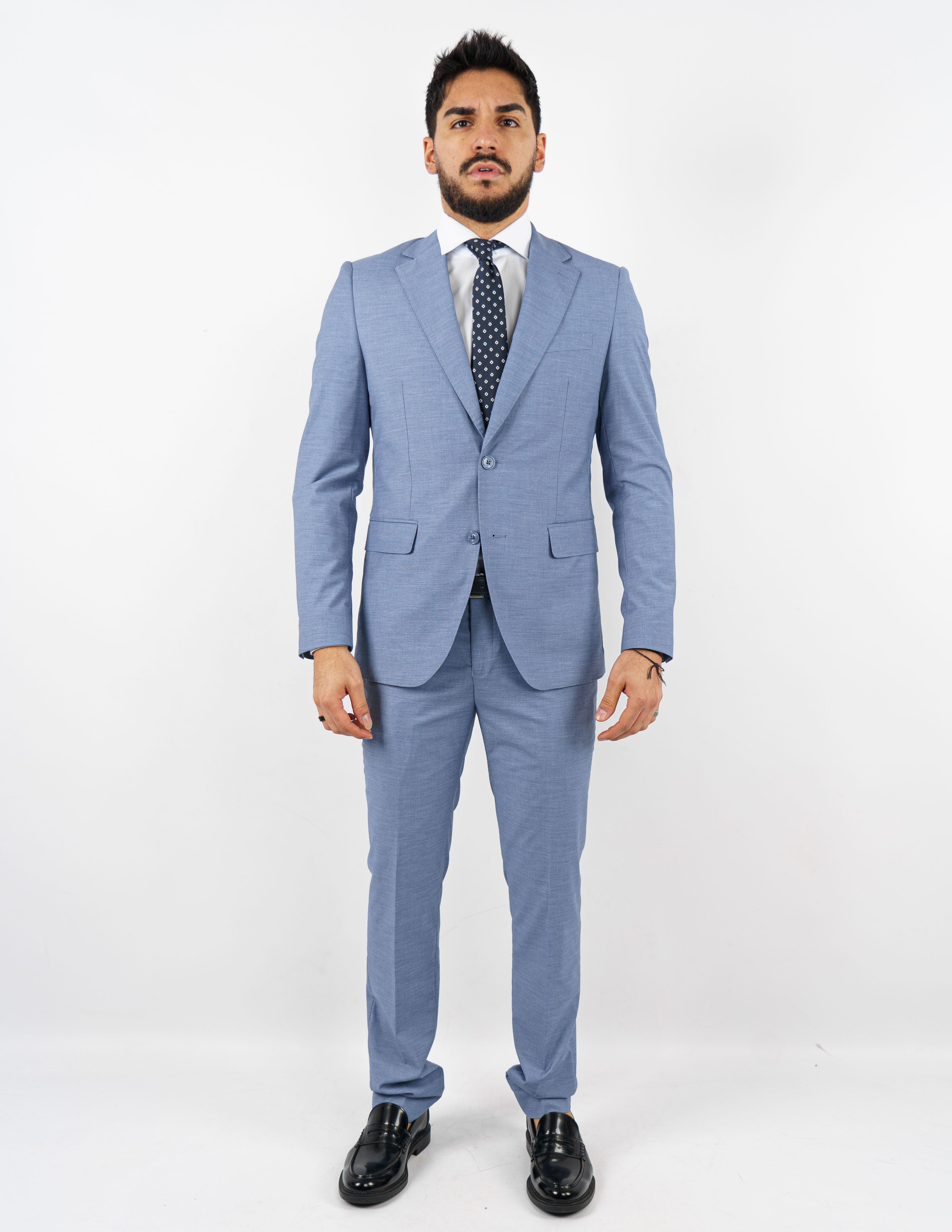 abito monopetto elegante slim