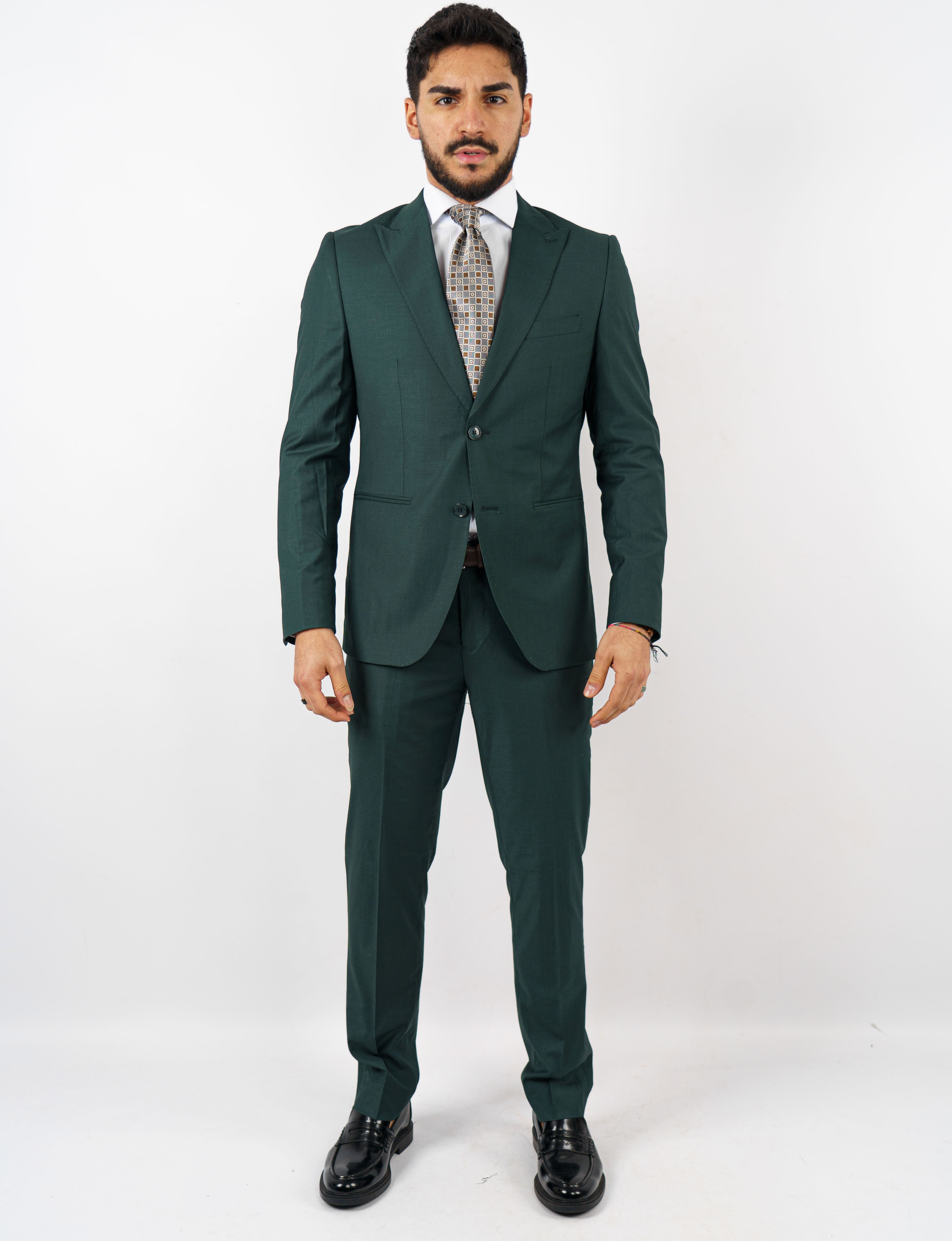 abito monopetto elegante slim